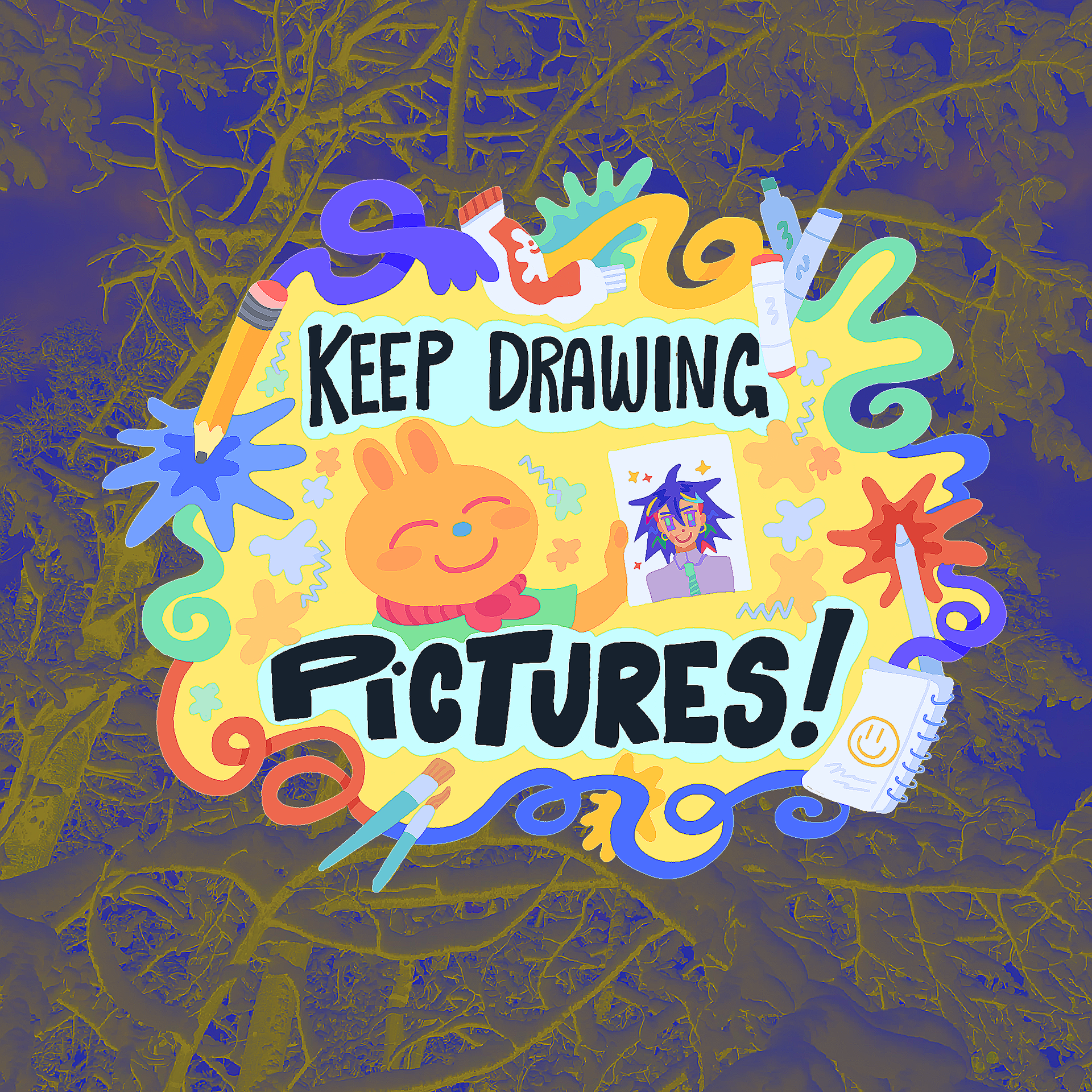 "Keep Drawing Pictures!". 2025