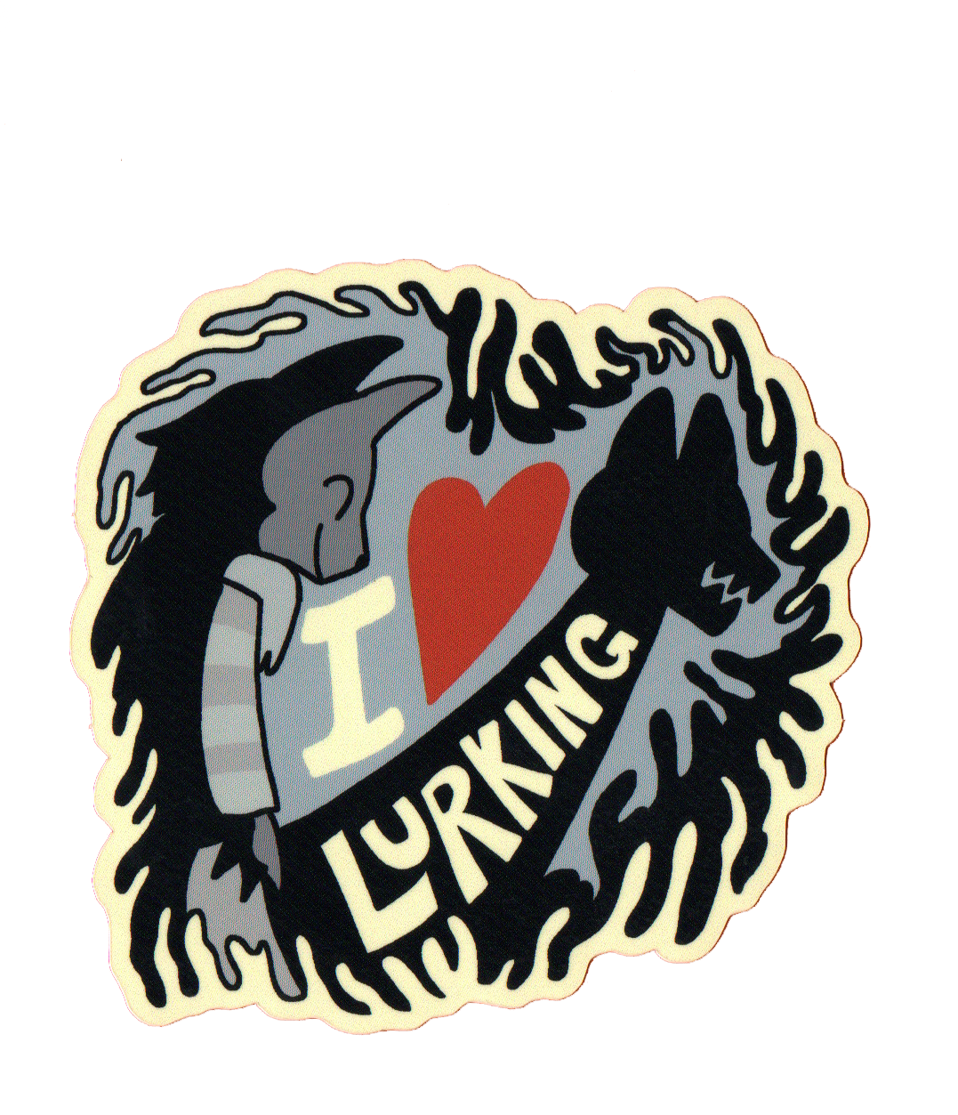 "Lurking Sticker". 2024