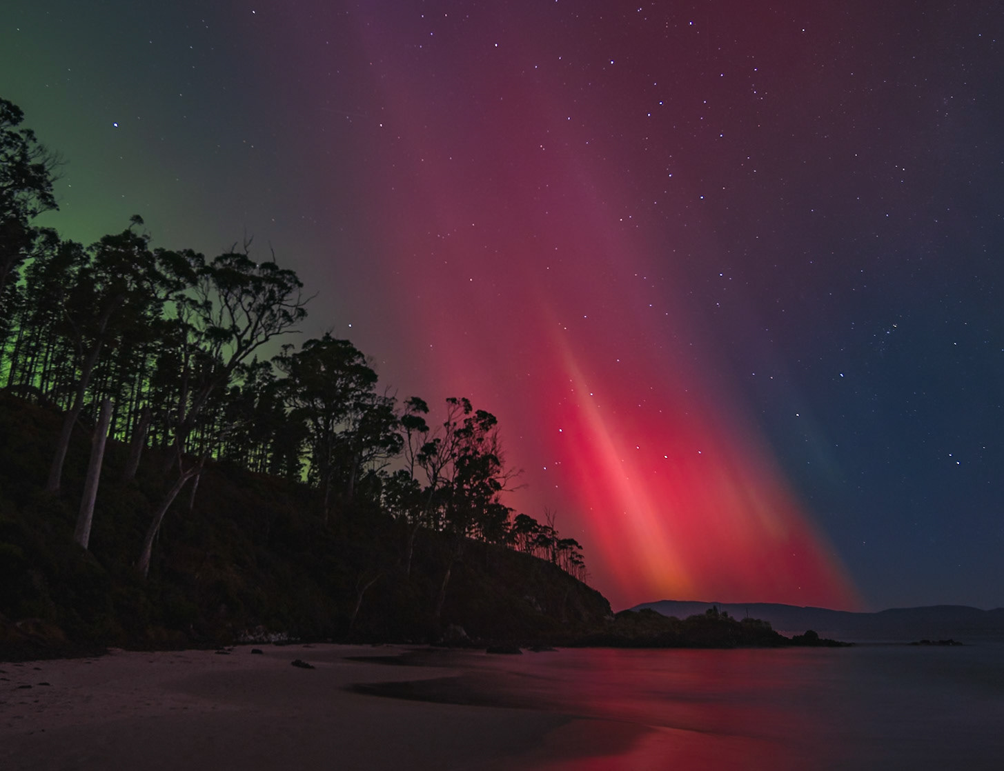 58 Aurora Australis - Southern Lights - Huon Valley - Tasmania