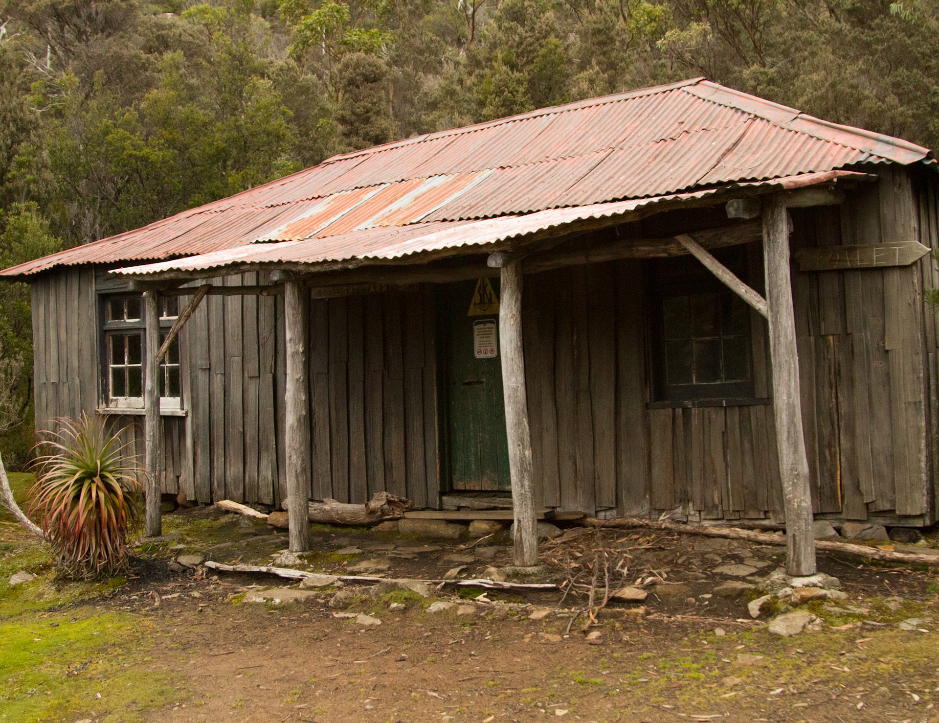 6 Hut at Twilight Tarn - Mt Field National Park - Tasmania - Australia