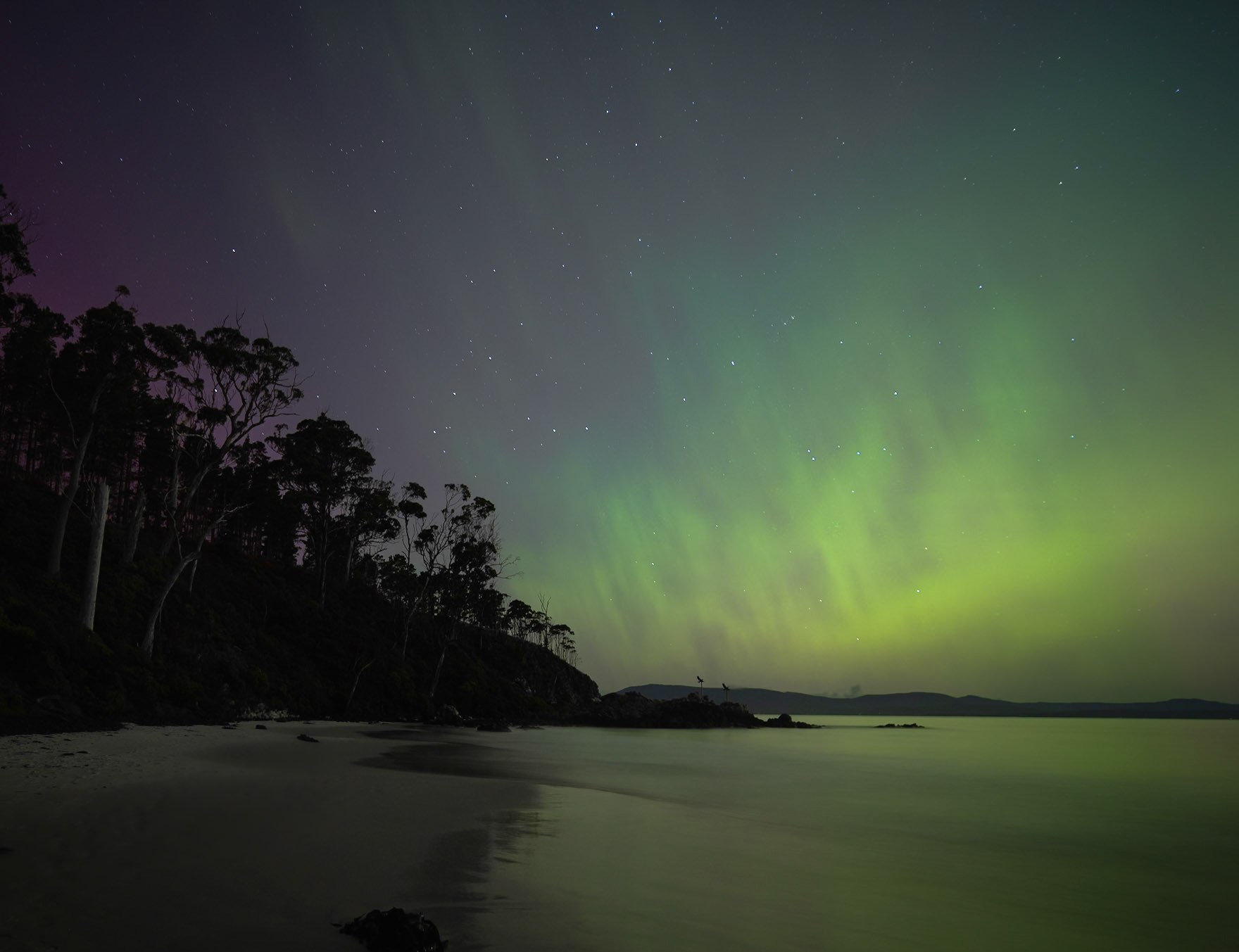 61 Aurora Australis - Southern Lights - Huon Valley - Tasmania