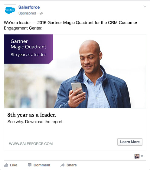 Ad design for Facebook
