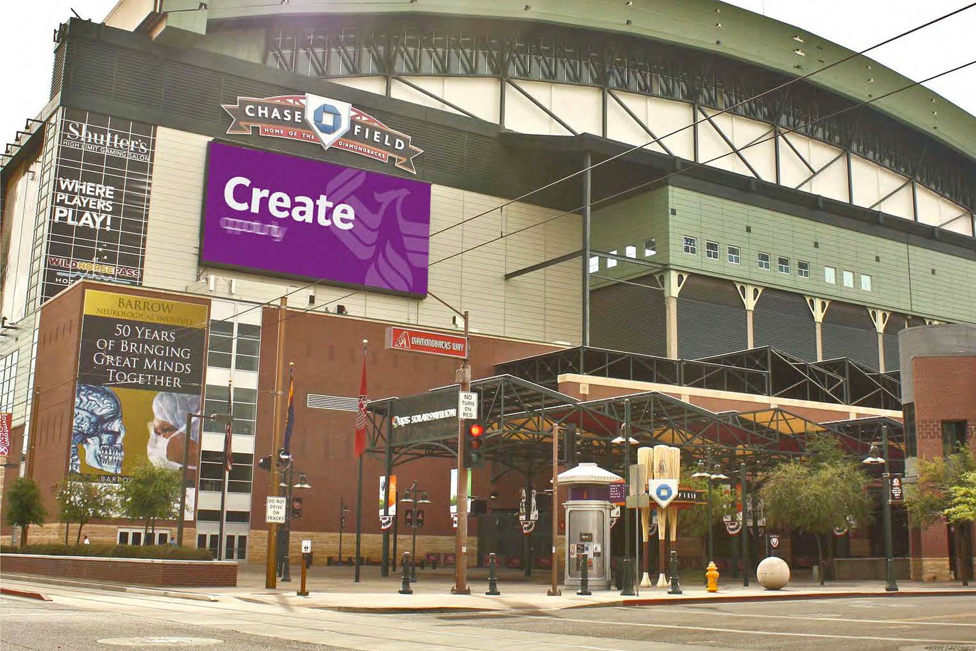OOH Stadium Billboard 