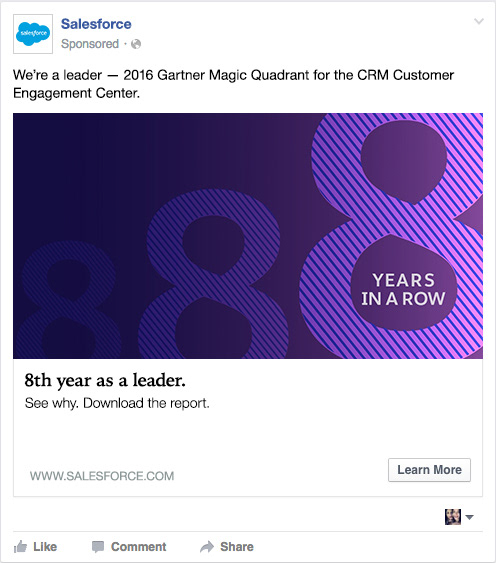 Ad design for Facebook