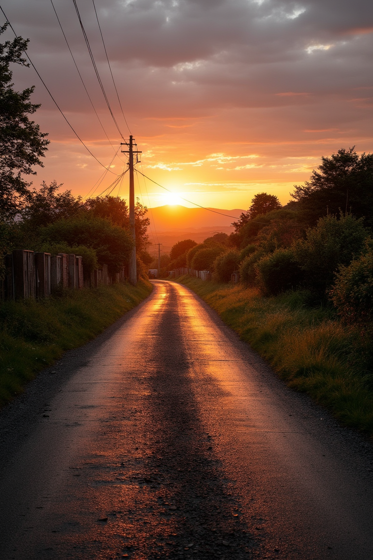 Old road by my house.