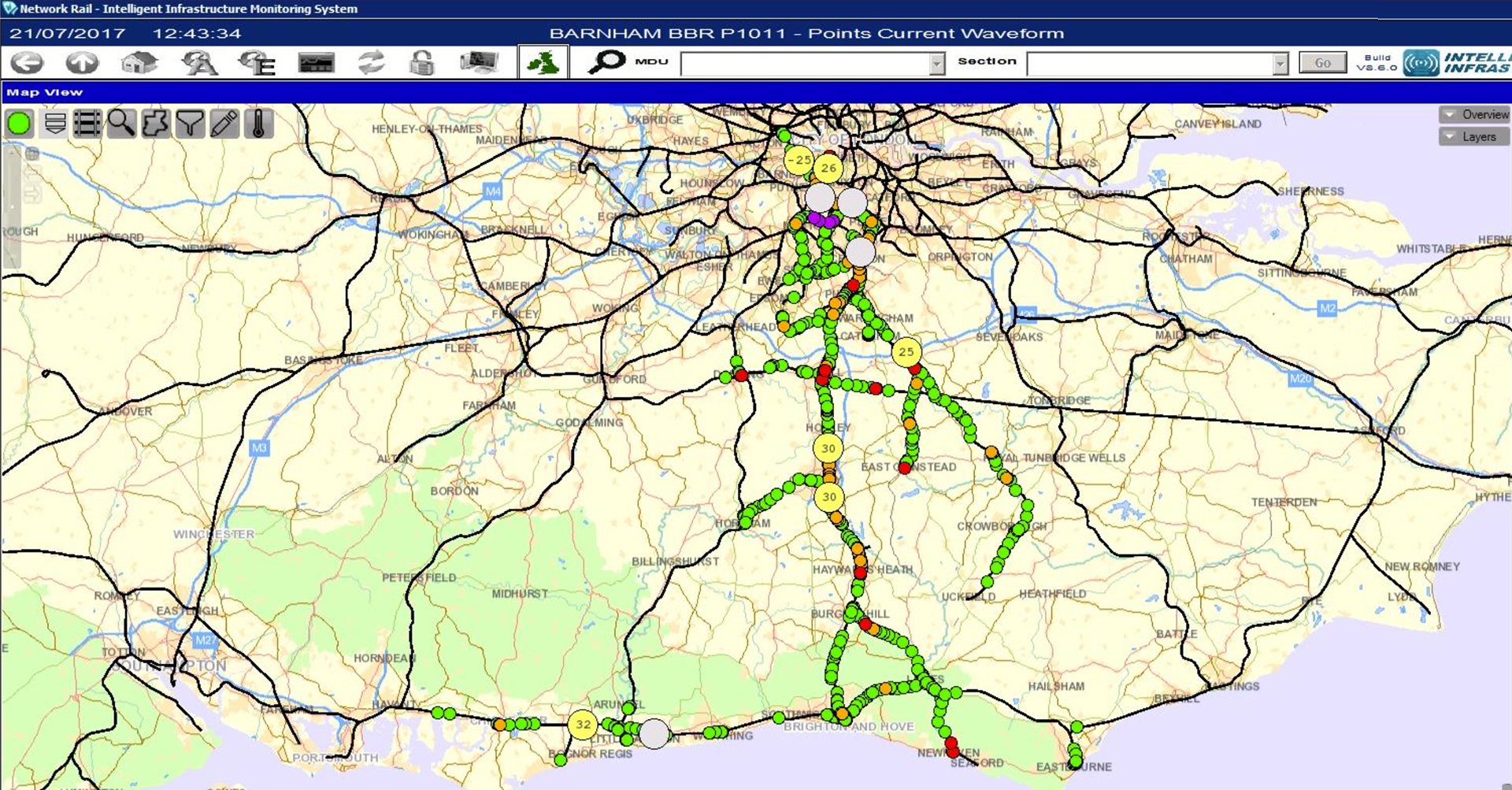 Inadequate map integration