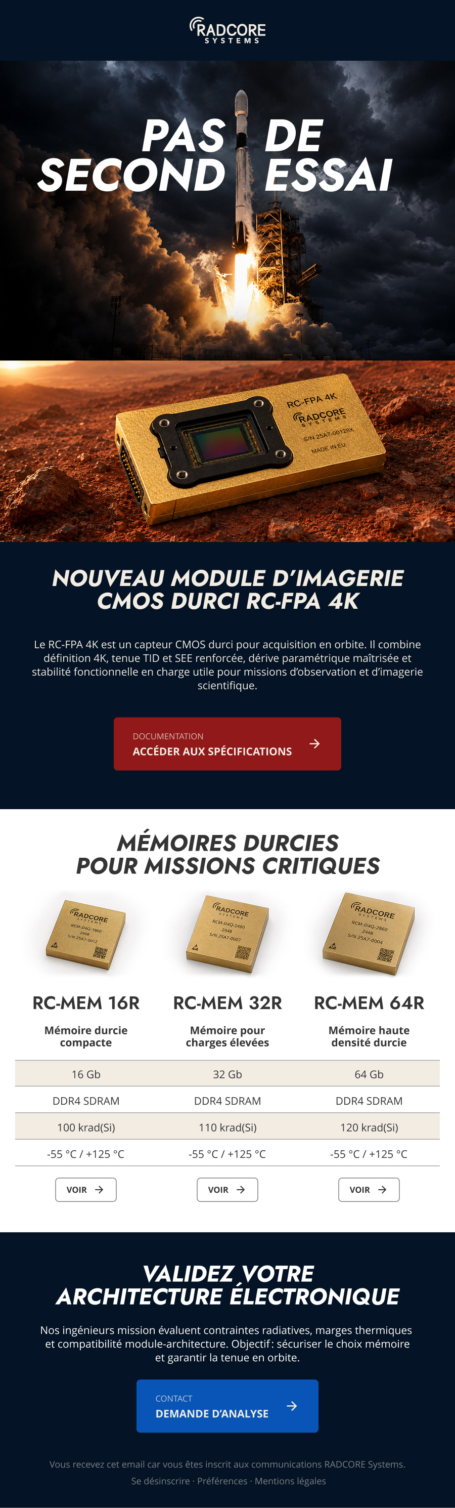 Newsletter desktop