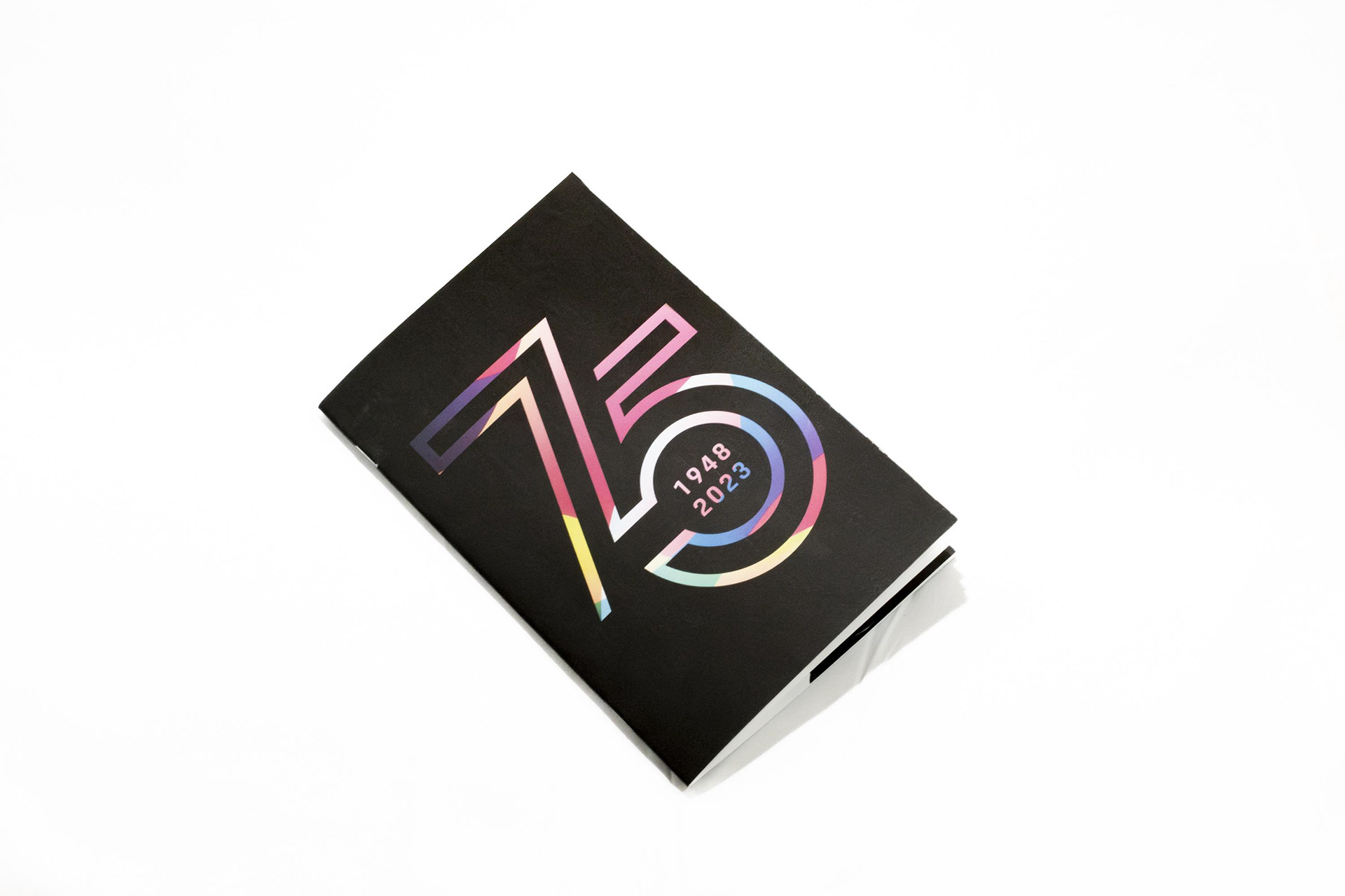 75 years Porsche info booklet - cover