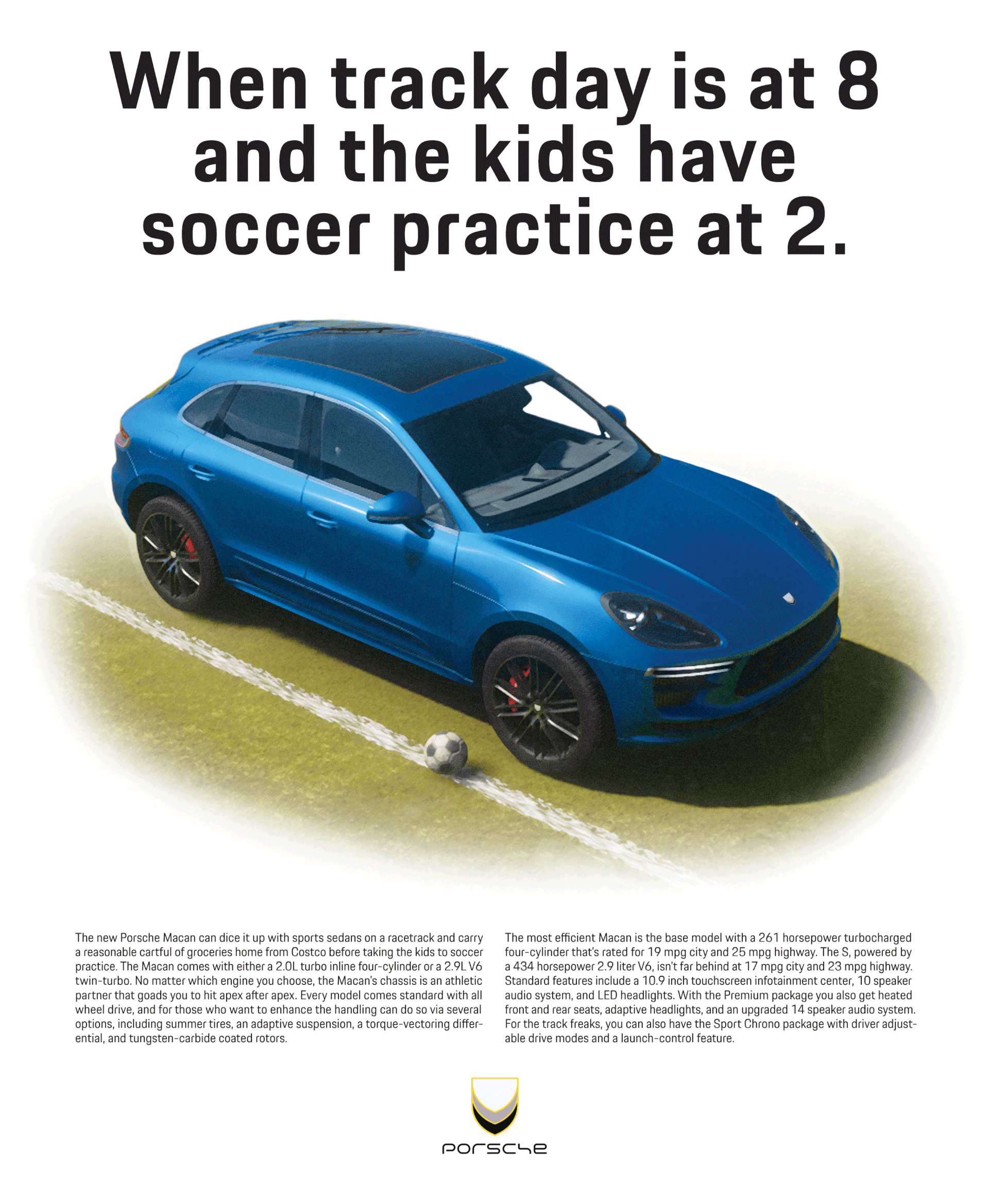 Porsche Macan poster
