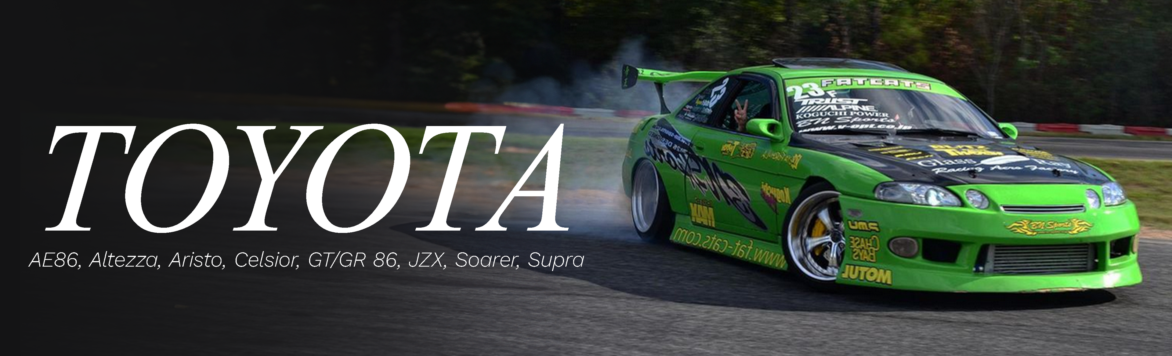 Manufacturer banner - Toyota/Lexus/Scion
