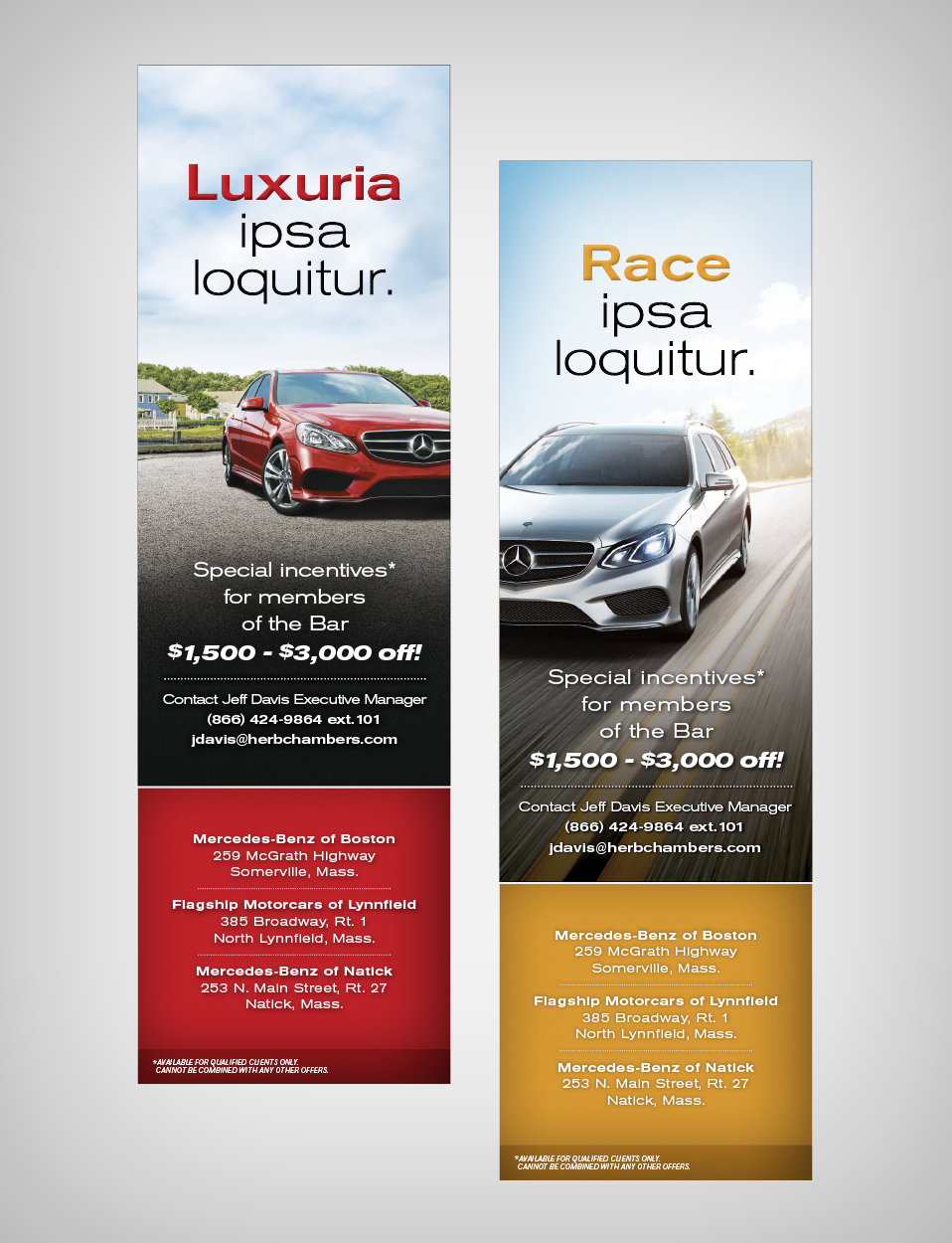 Mercedes-Benz, Legal Advertisements