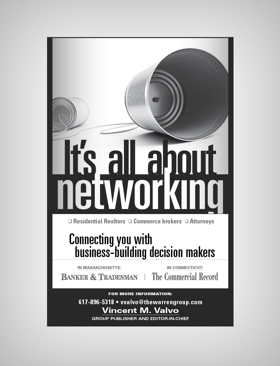 The Warren Group, Networking Advertisement