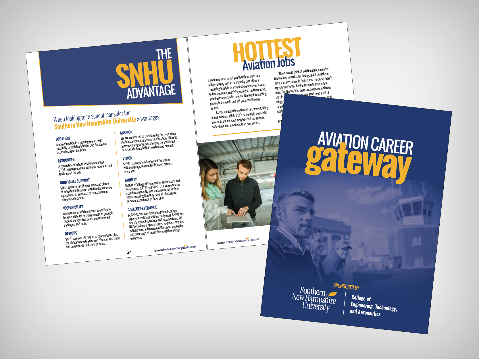 Plane & Pilot, SNHU Sponsored Section, Aviation Career Gateway