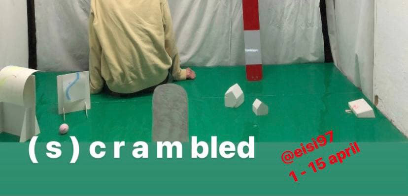 Project exhibition: ( s ) c r a m bled / with @isabellabram and @minhkhaa / Apr 2021