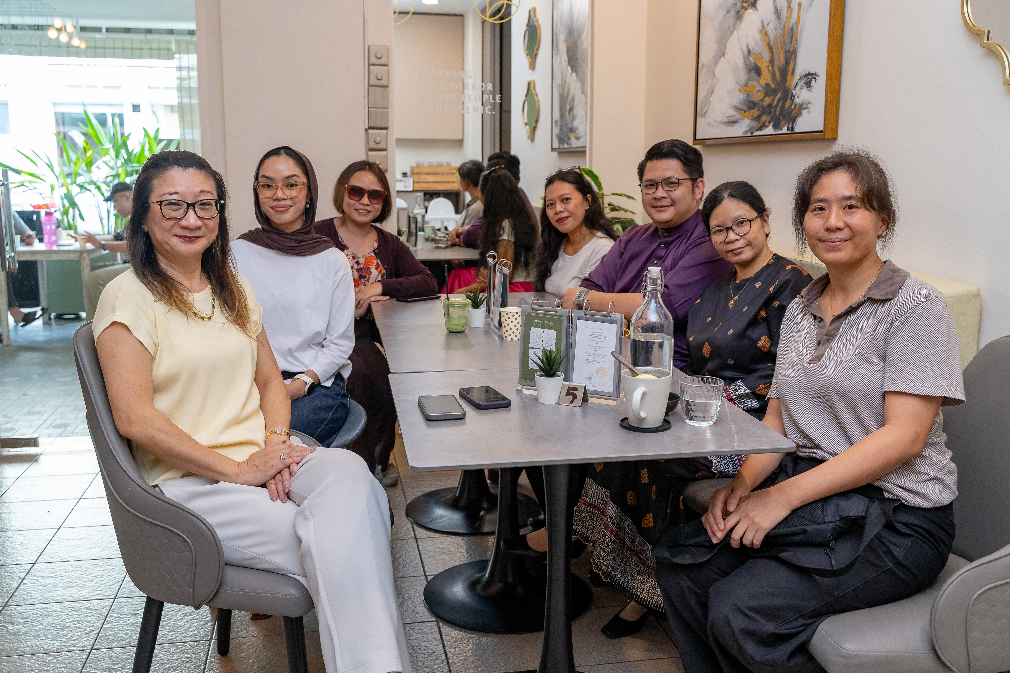 Social influencers @ Version 3 relaunch of Yin Yang Cafe | Jul 2026