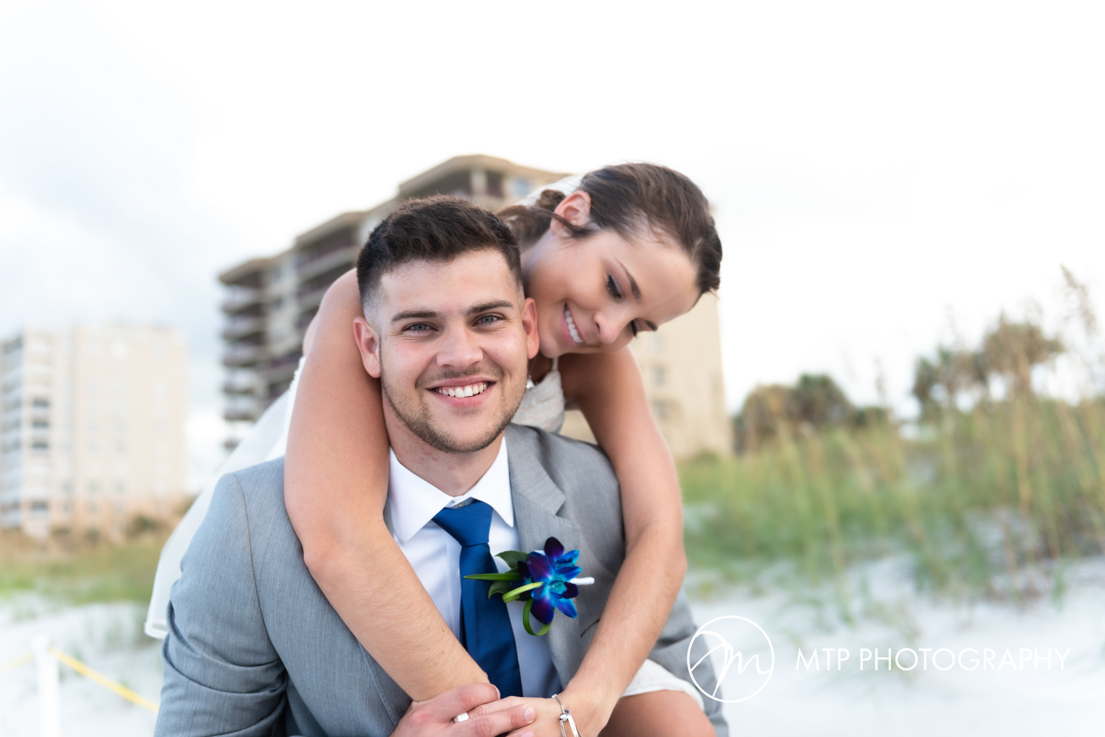 Jacksonville Beach Wedding Couple