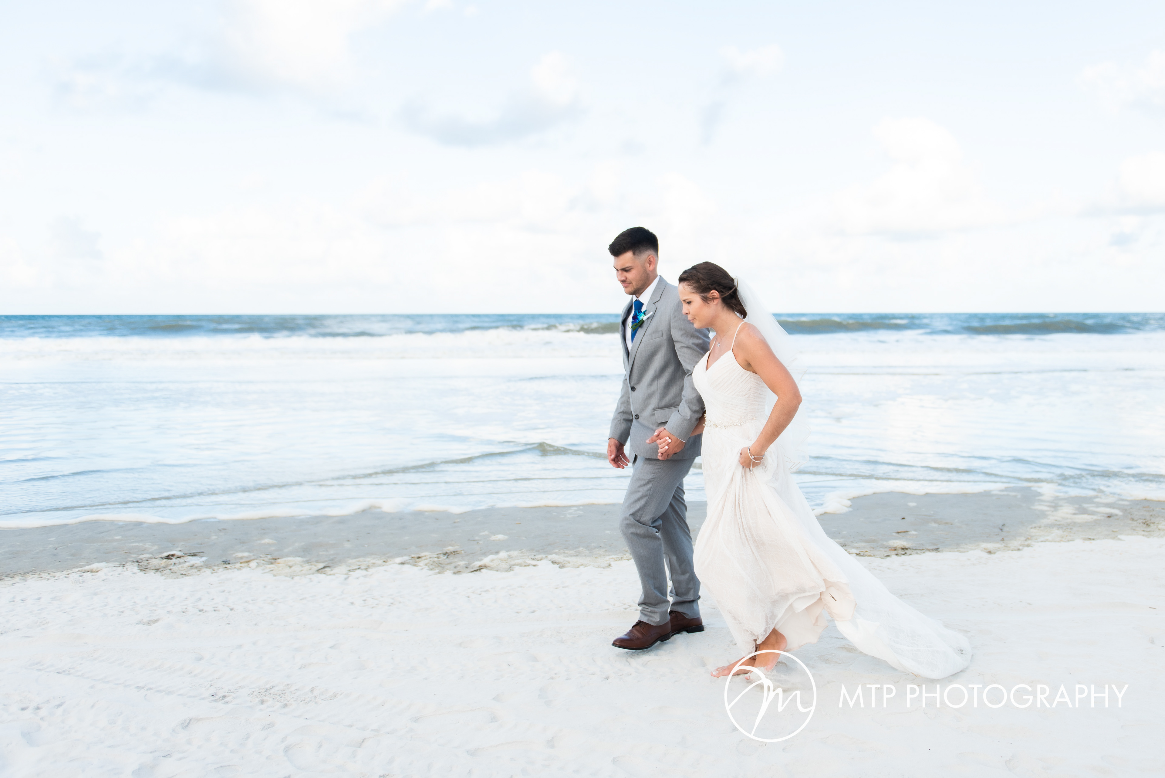 Jacksonville Beach Wedding Couple