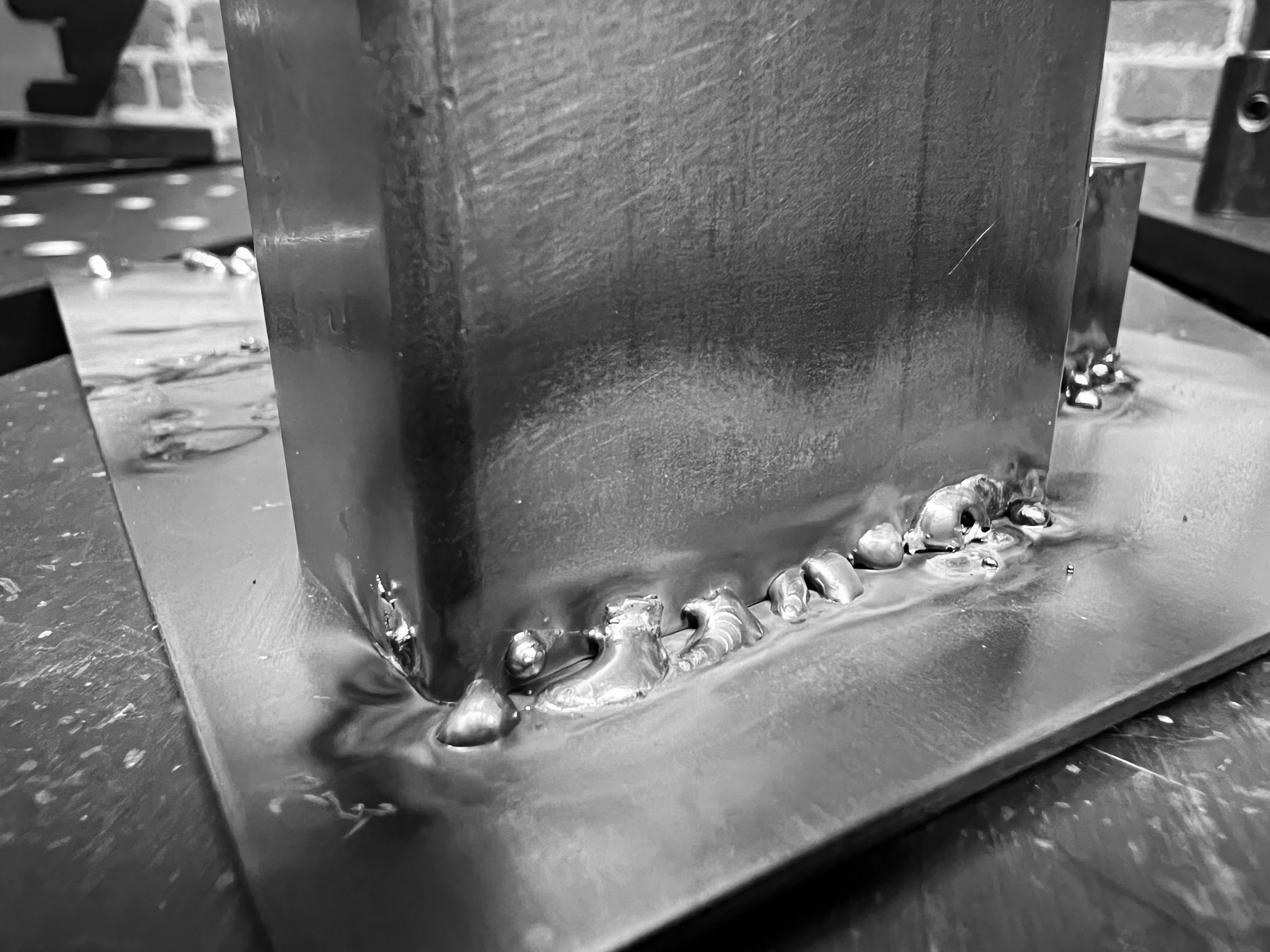 But try as I might, I just did not get to a good enough level to have confidence in the structural integrity of my table. So, it was time to pivot...
