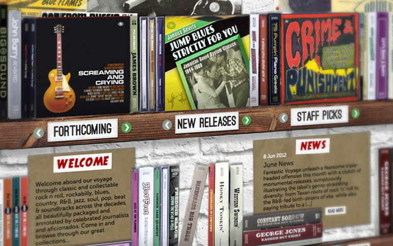 Fantastic Voyage website design and build