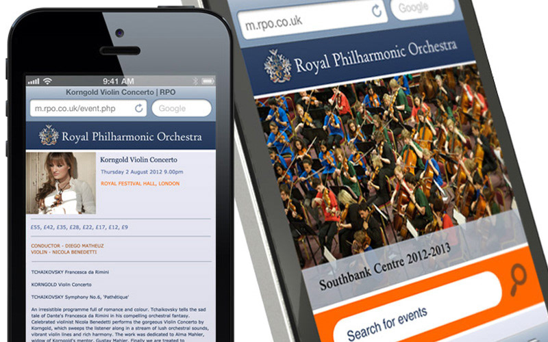 RPO website and mobile designs