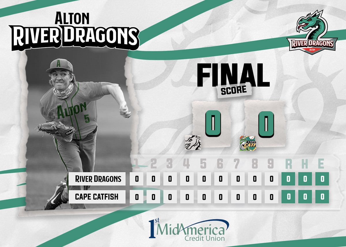 Aaron Quinn AQUINN DESIGN Alton River Dragons Minor League