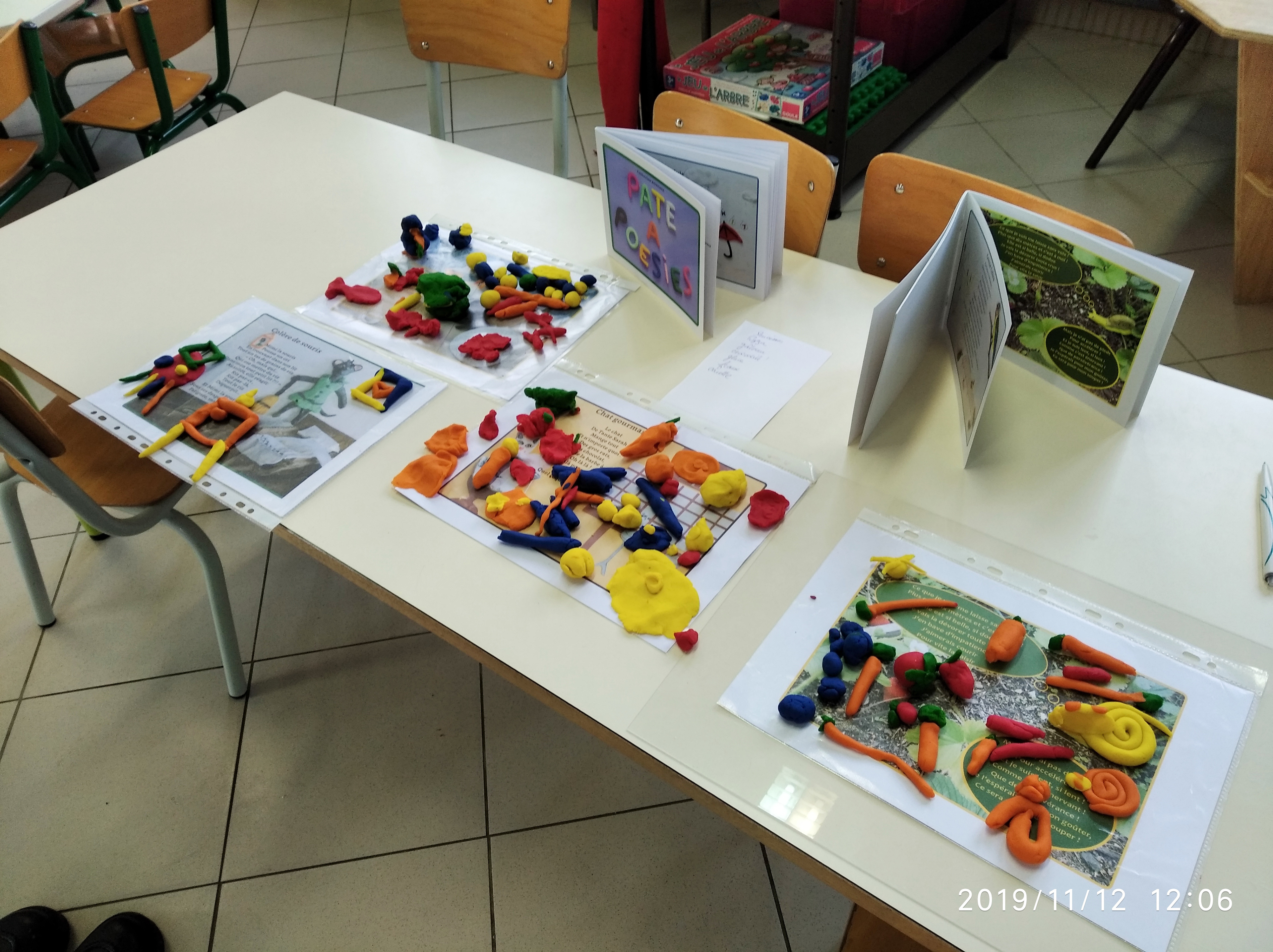 Réalisations par les élèves de maternelle