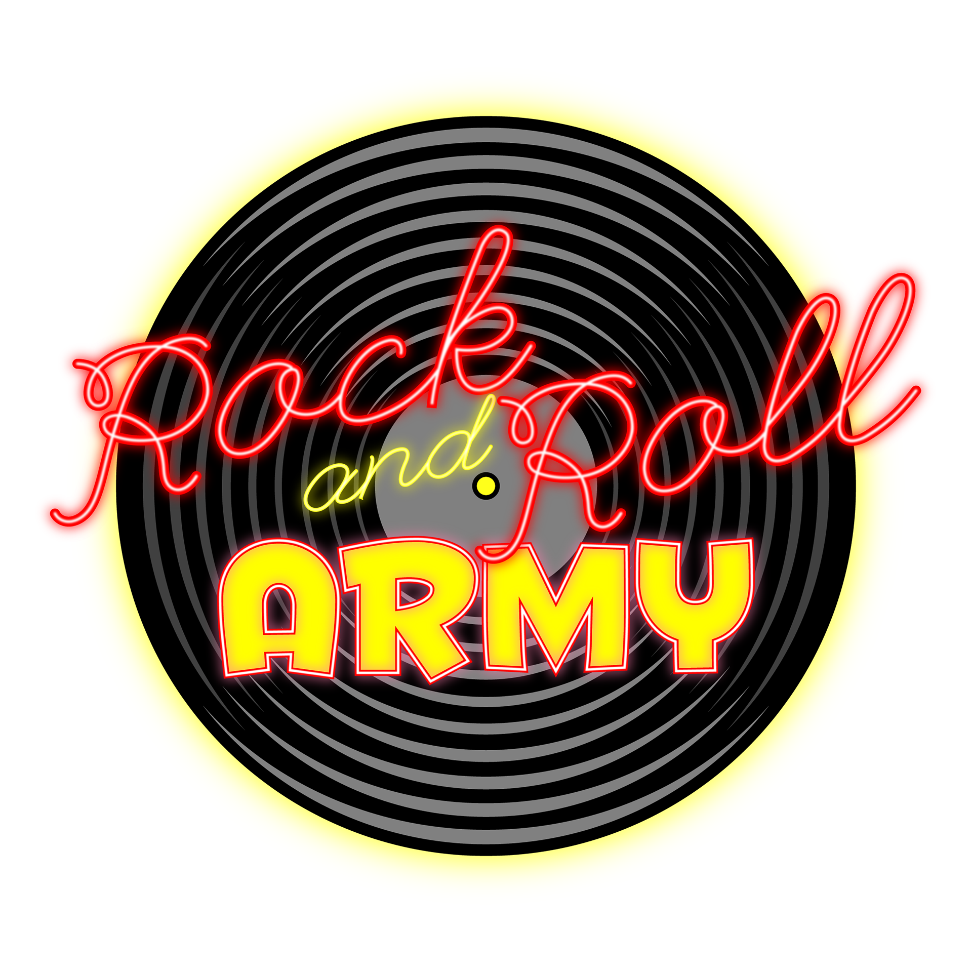 Logo for Rock and Roll Army
