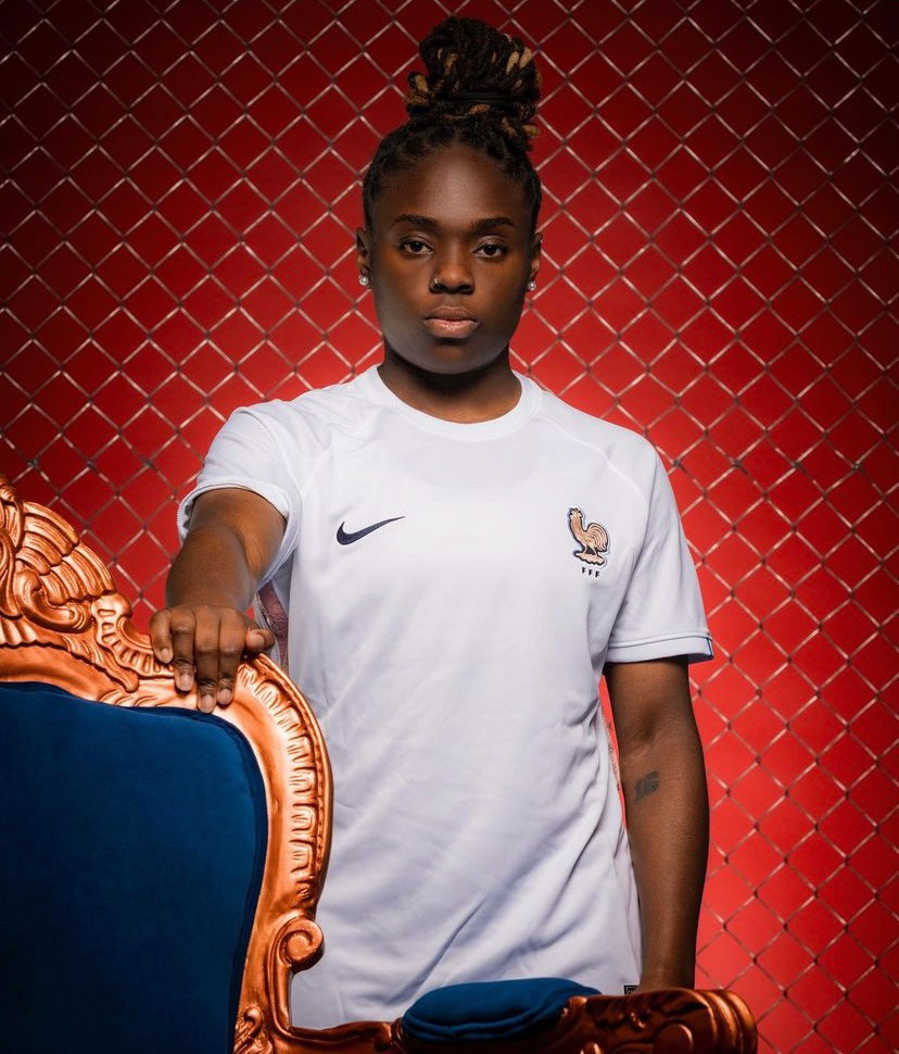 Shooting pour les maillots officiel de l'équipe féminine de foot. 2022