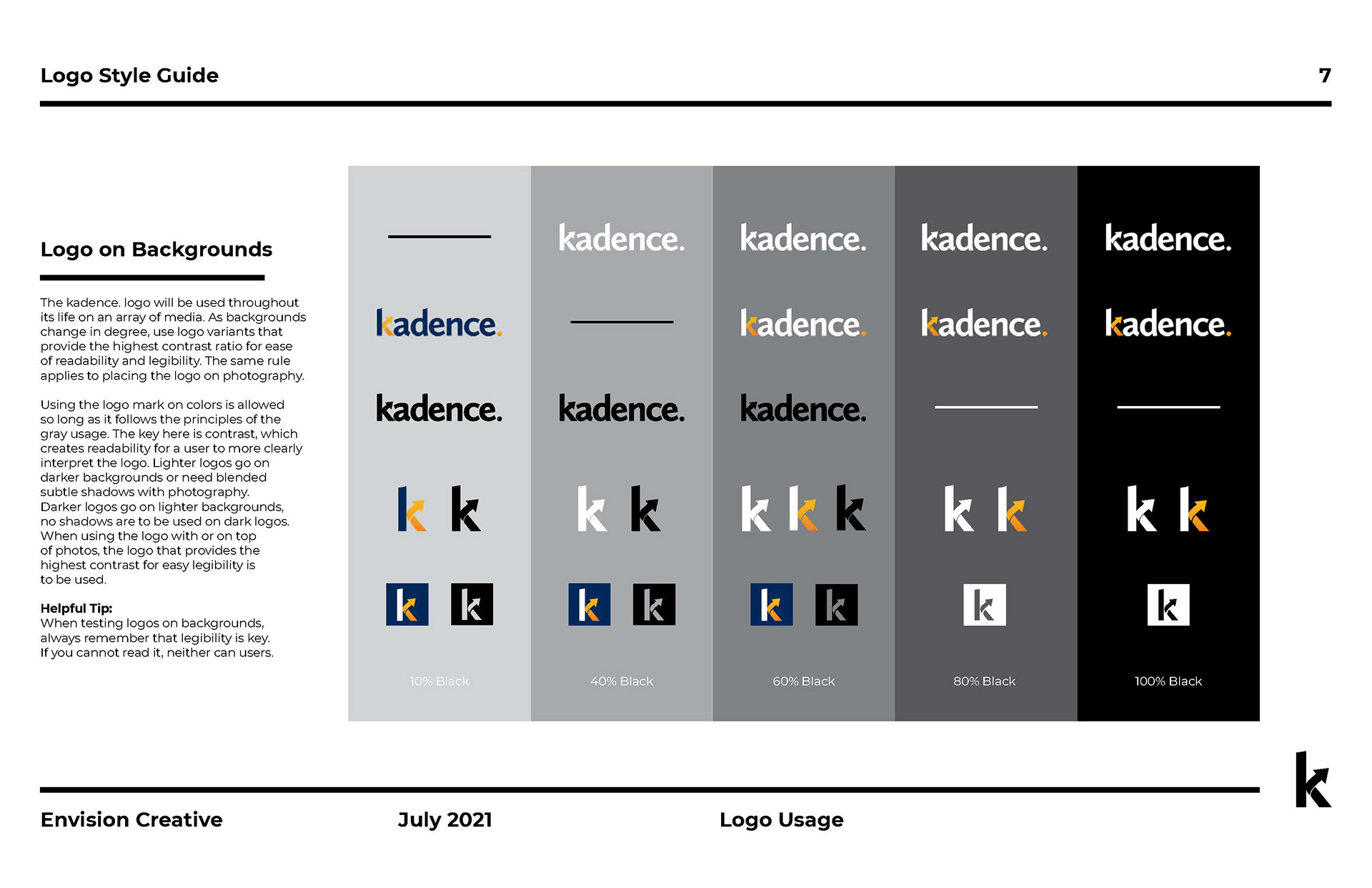 Created while working at Envision Creative