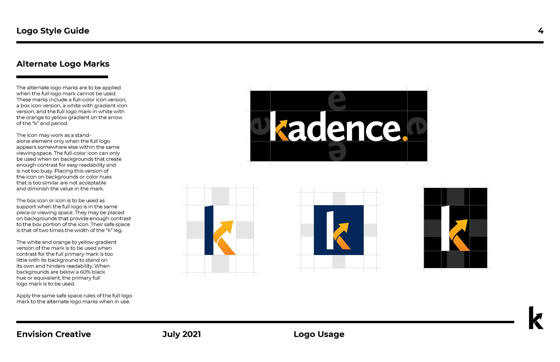 Created while working at Envision Creative