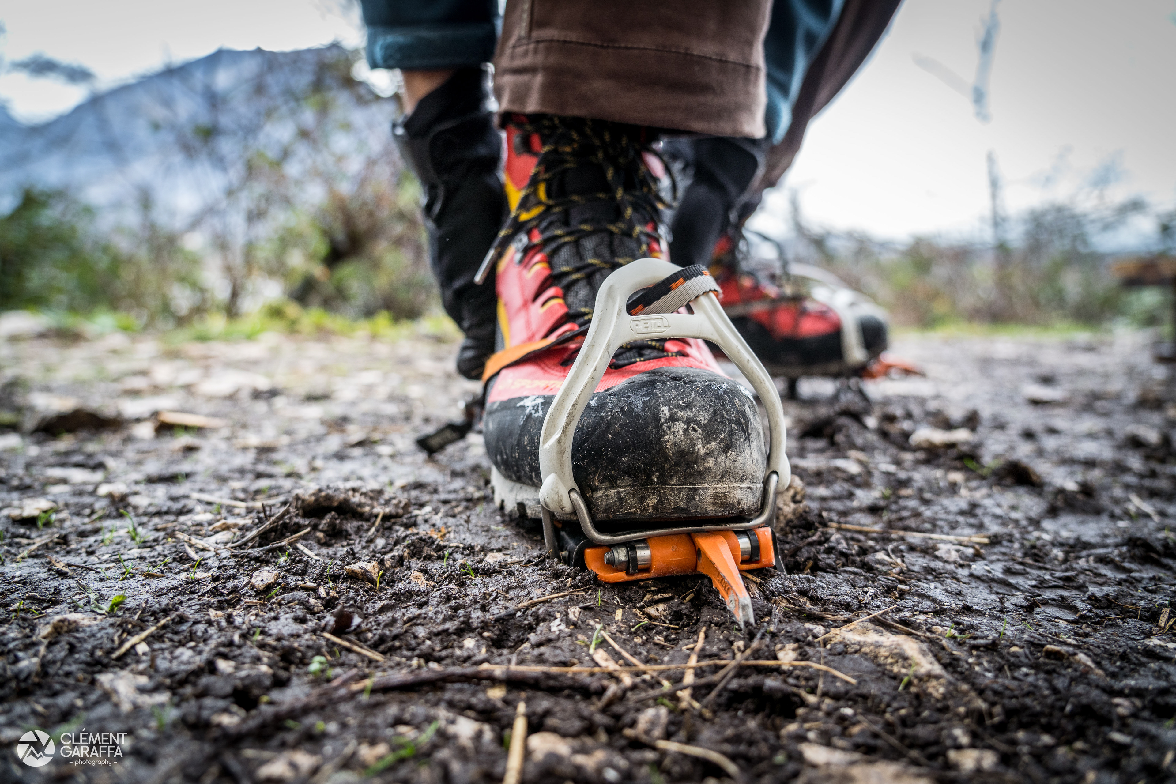 Crampons monopointe avant Petzl Lynx, 2020