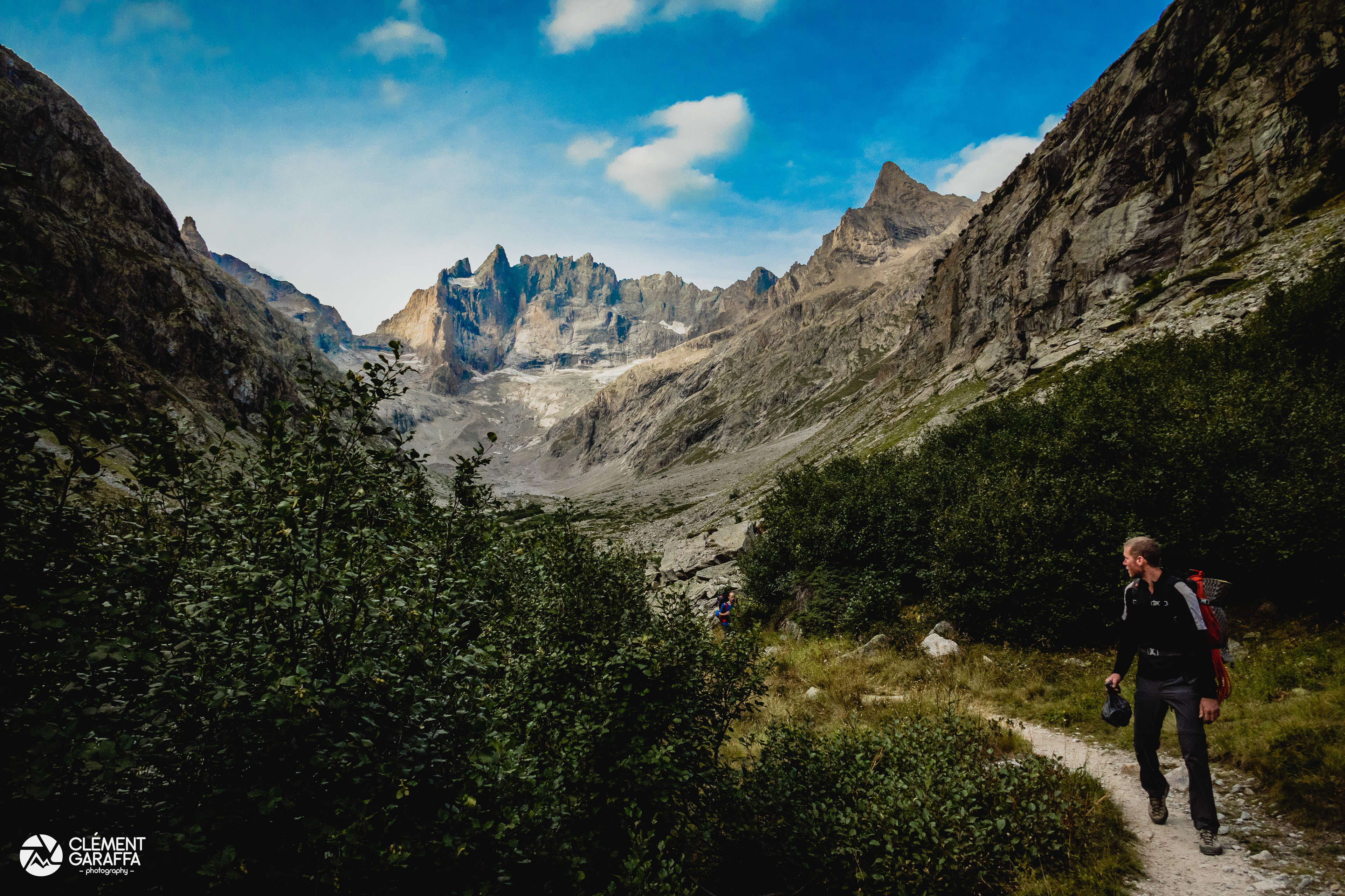 La Meije et vallon des Étançons. Écrins, 2017