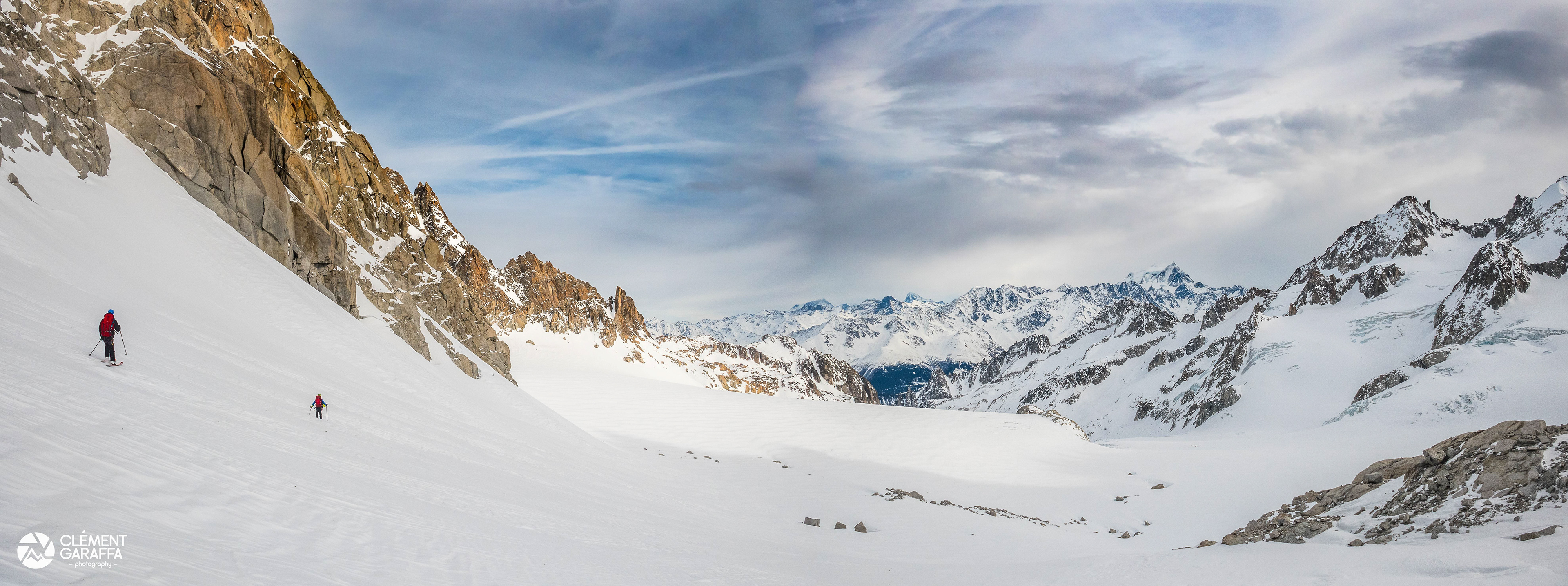 Glacier de Saleina, massif du Mont-Blanc, 2018