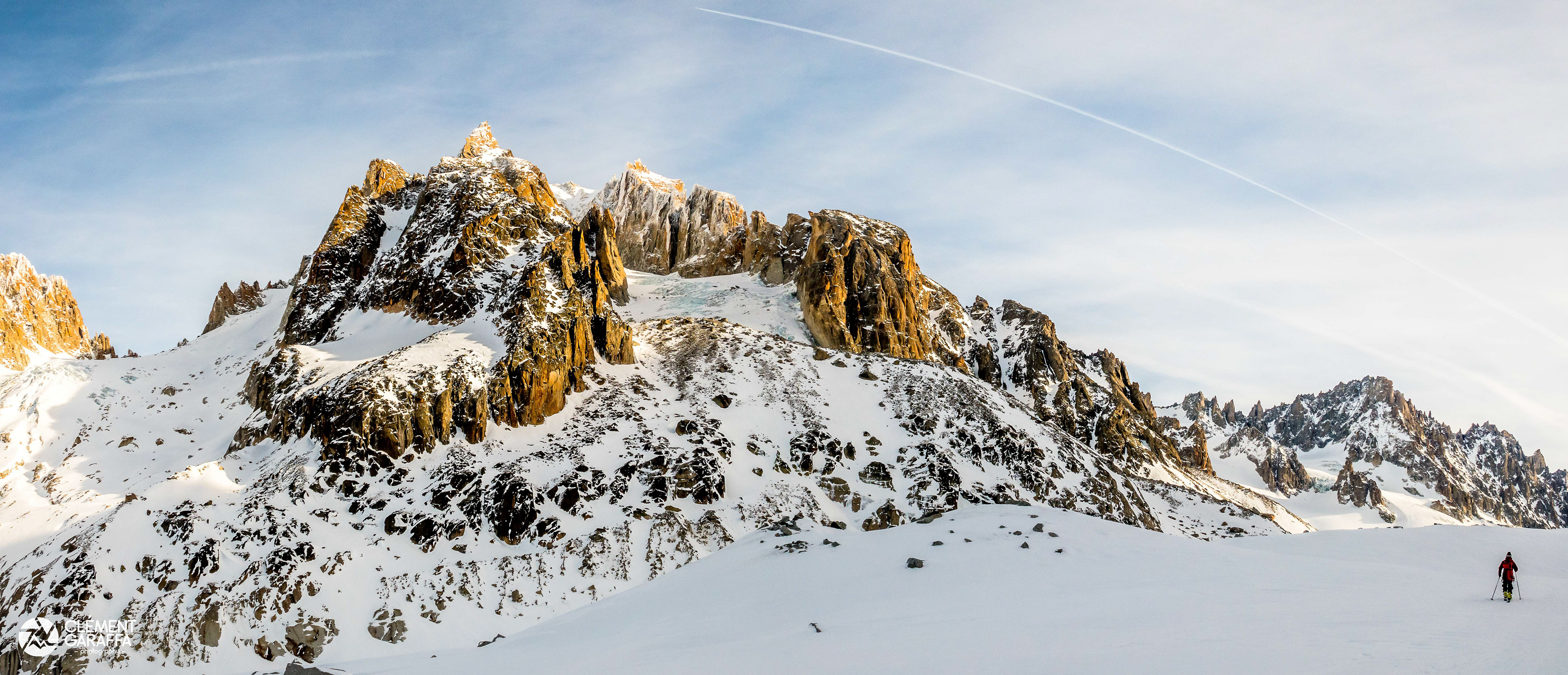 Aiguille d'Argentière et bassin d'Argentière, massif du Mont-Blanc, 2018