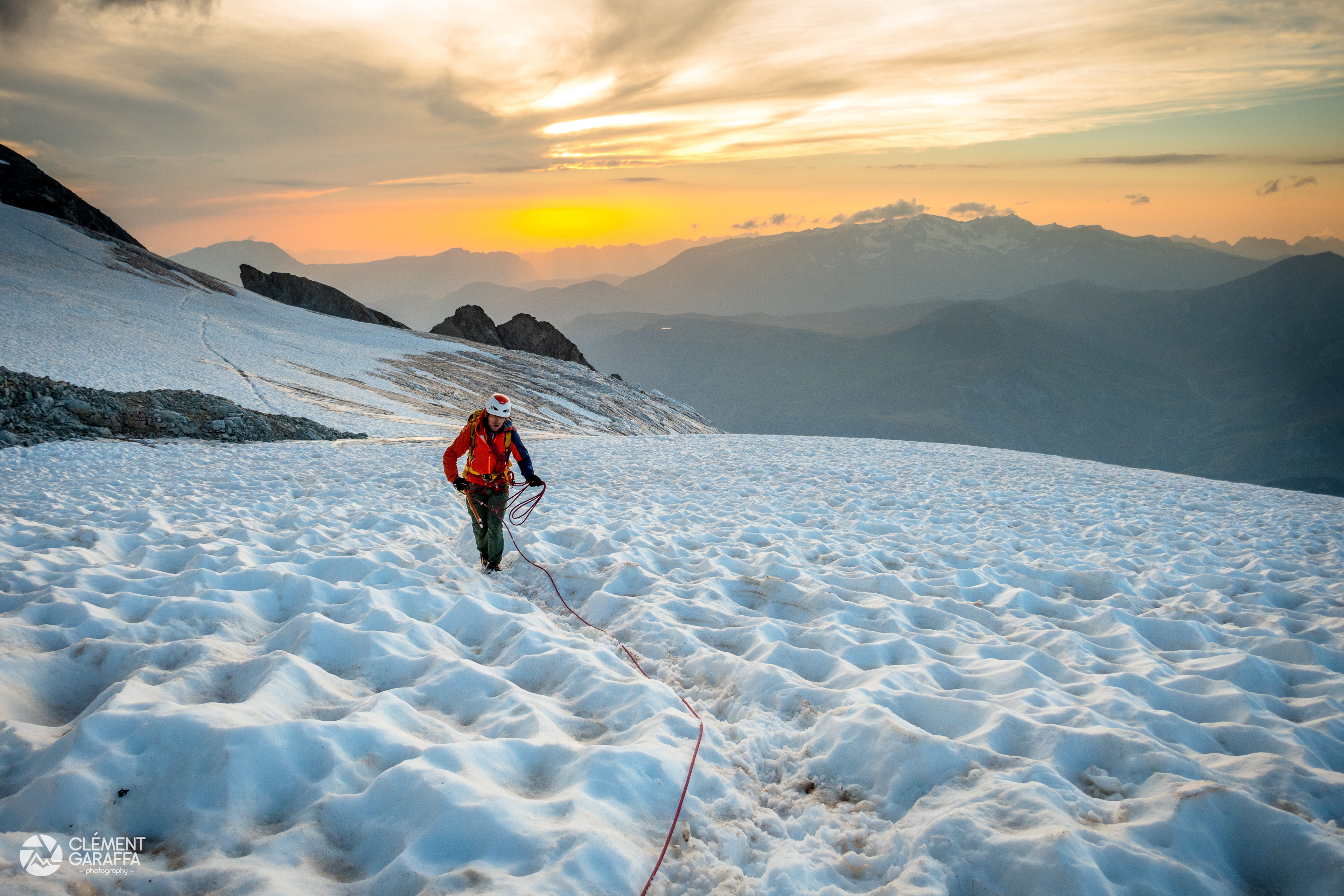 Glacier du Tabuchet, Écrins, 2020