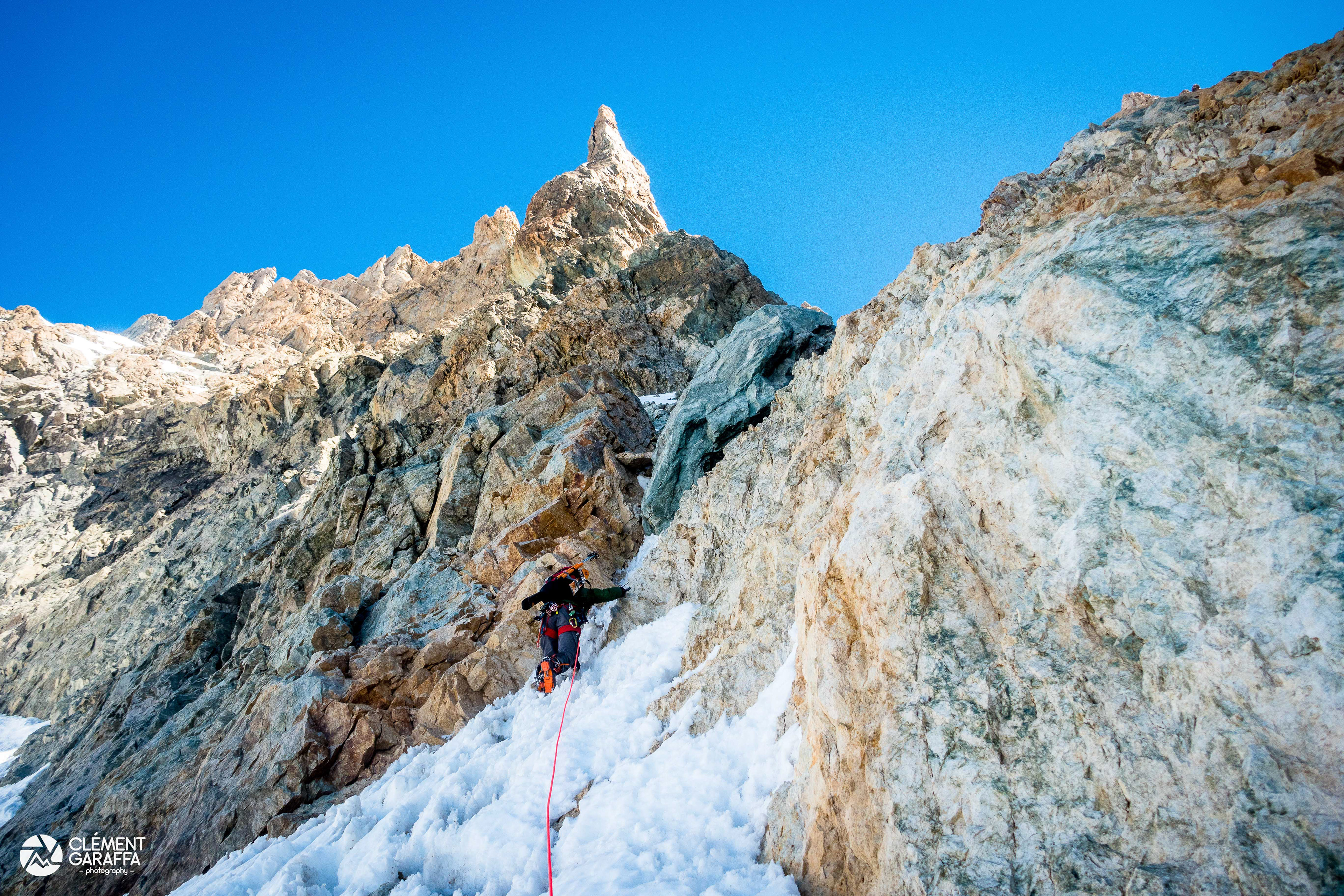 Col de la Casse Déserte, massif des Écrins, 2019