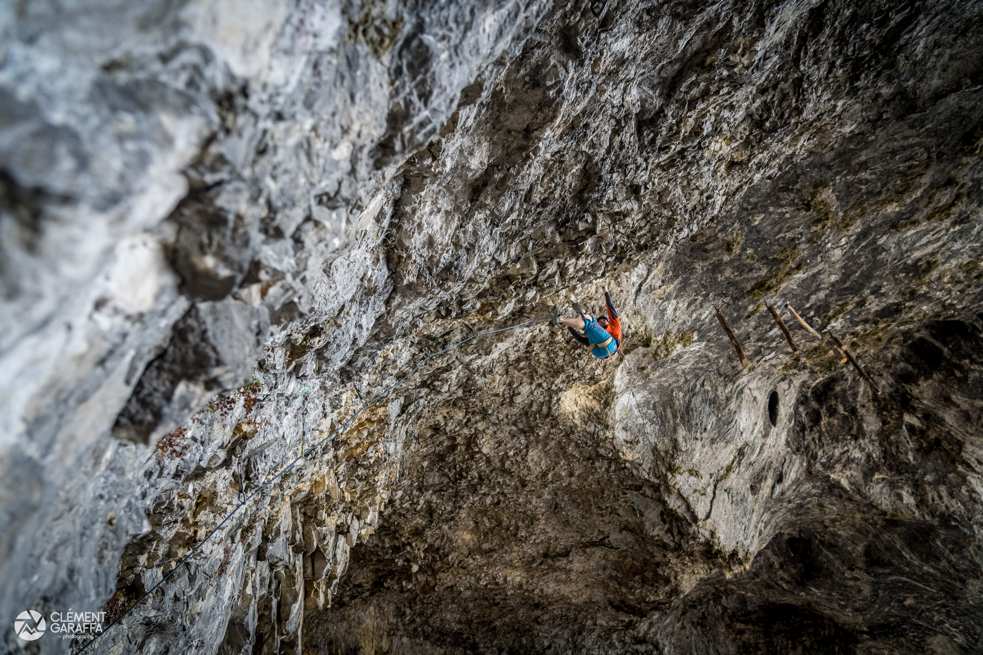 Photo Denis Testemale (Dry-tooling, l'Usine, Voreppe)
