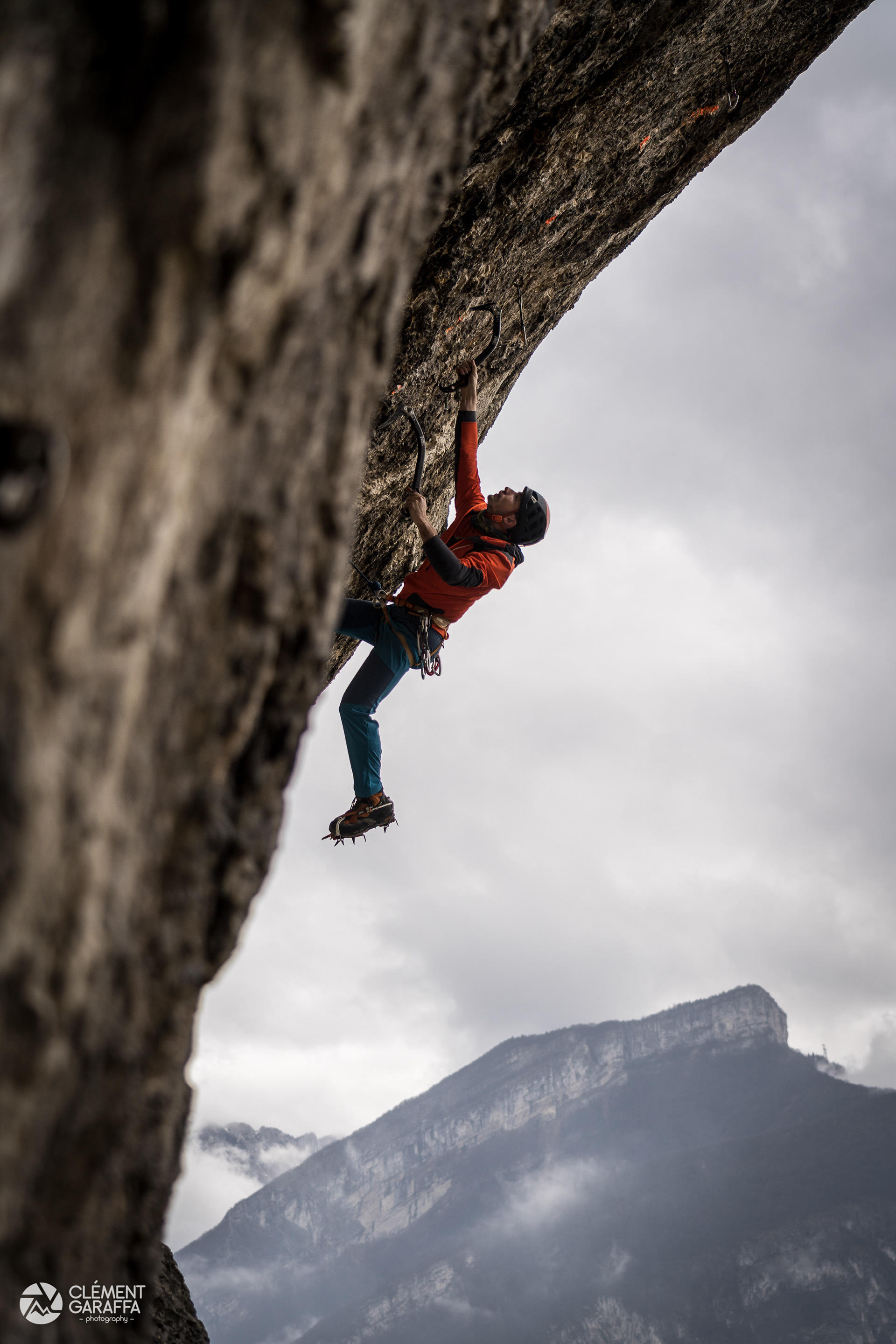 Photo Denis Testemale (Dry-tooling, l'Usine, Voreppe)