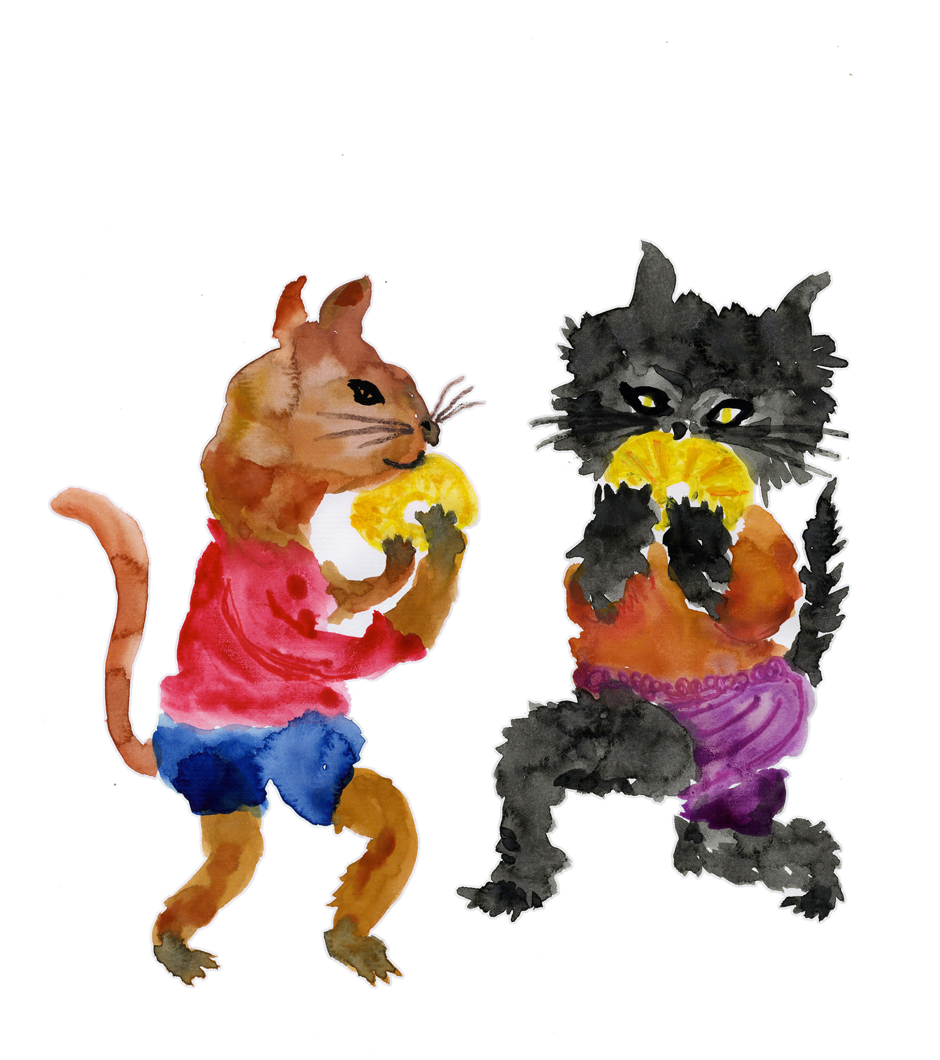 Best friends bagel time