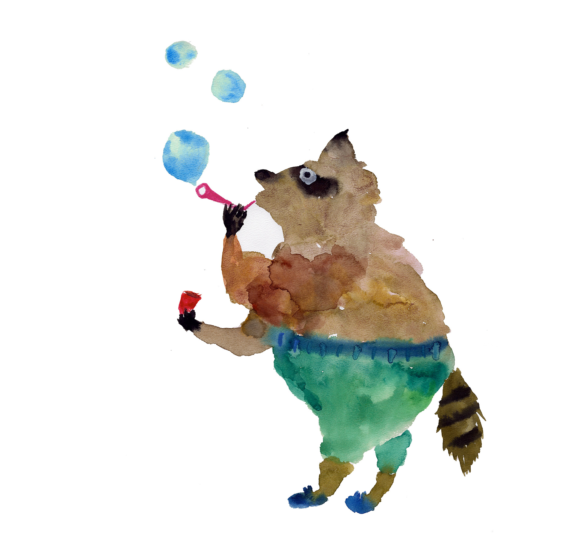 Rufus and shabon-bubbles