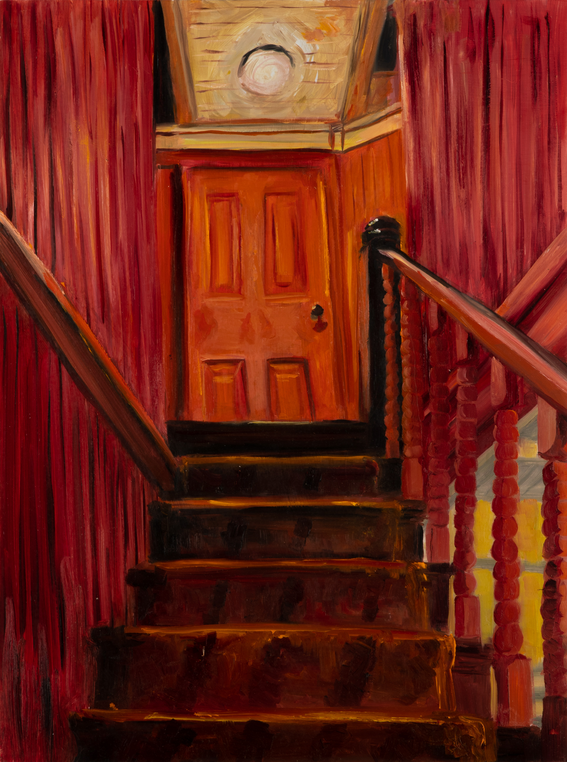 Stairway to Bliss, 24"x18", Oil on Panel, August 2022