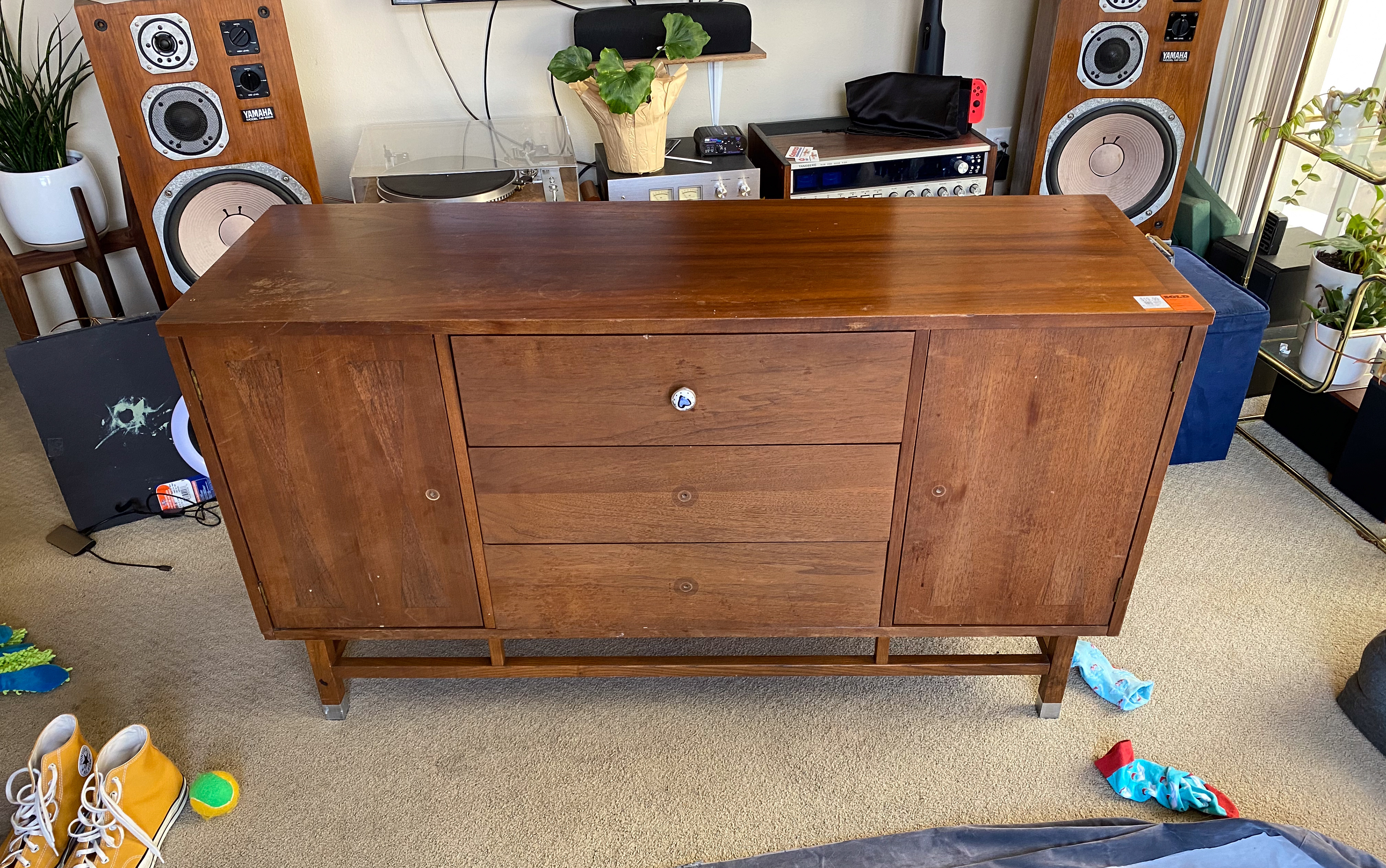 Credenza Before