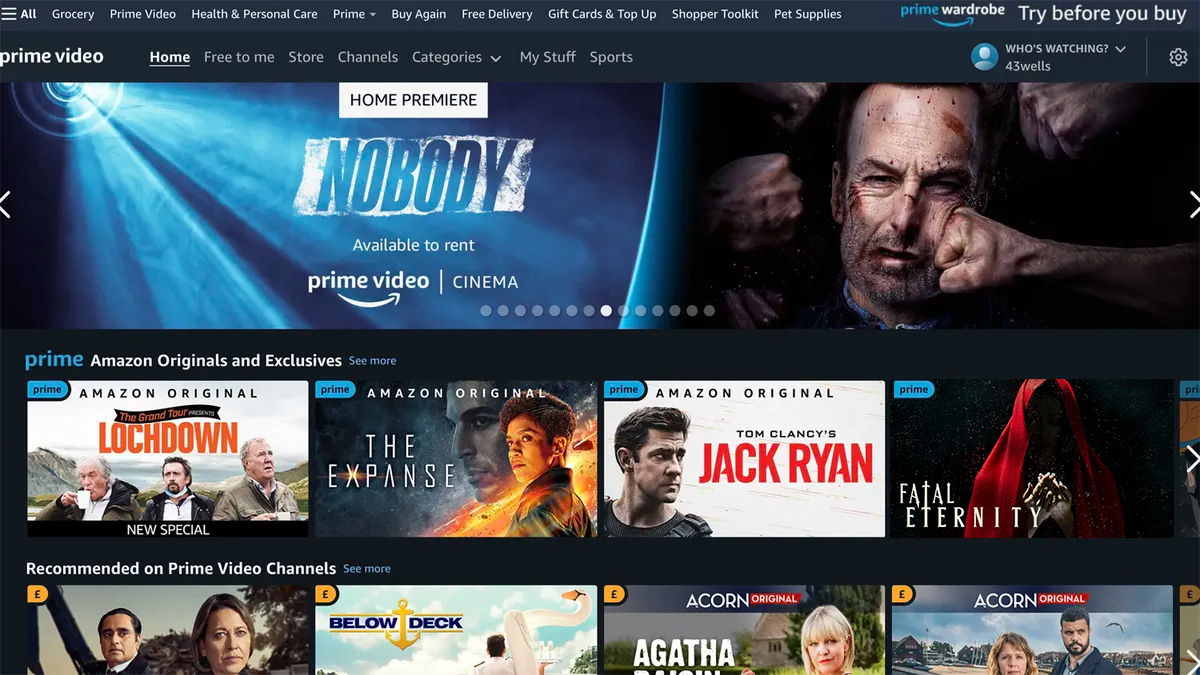 Amazon Prime Mockup