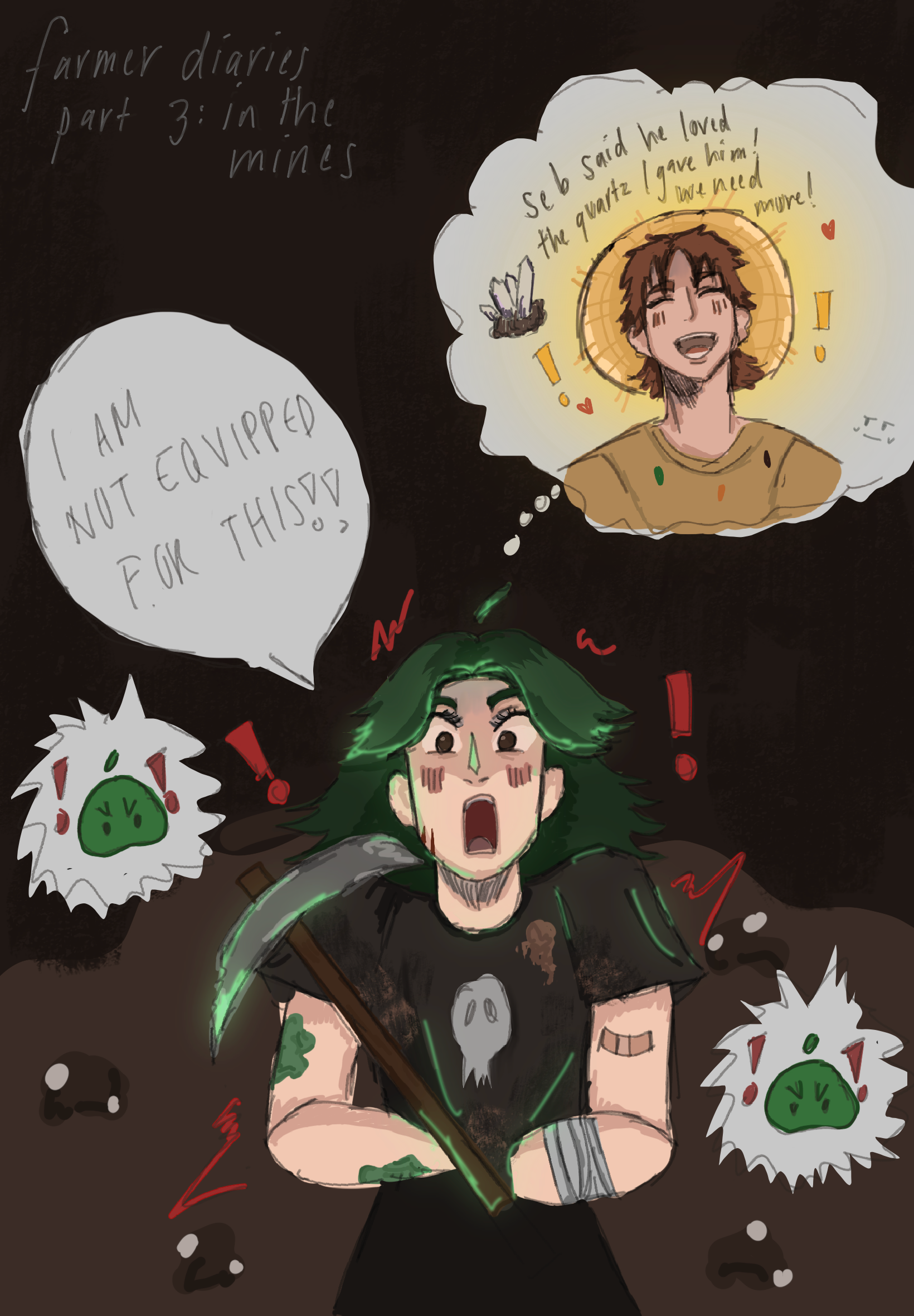 farmer diaries #3: ham goes into the mines for ren