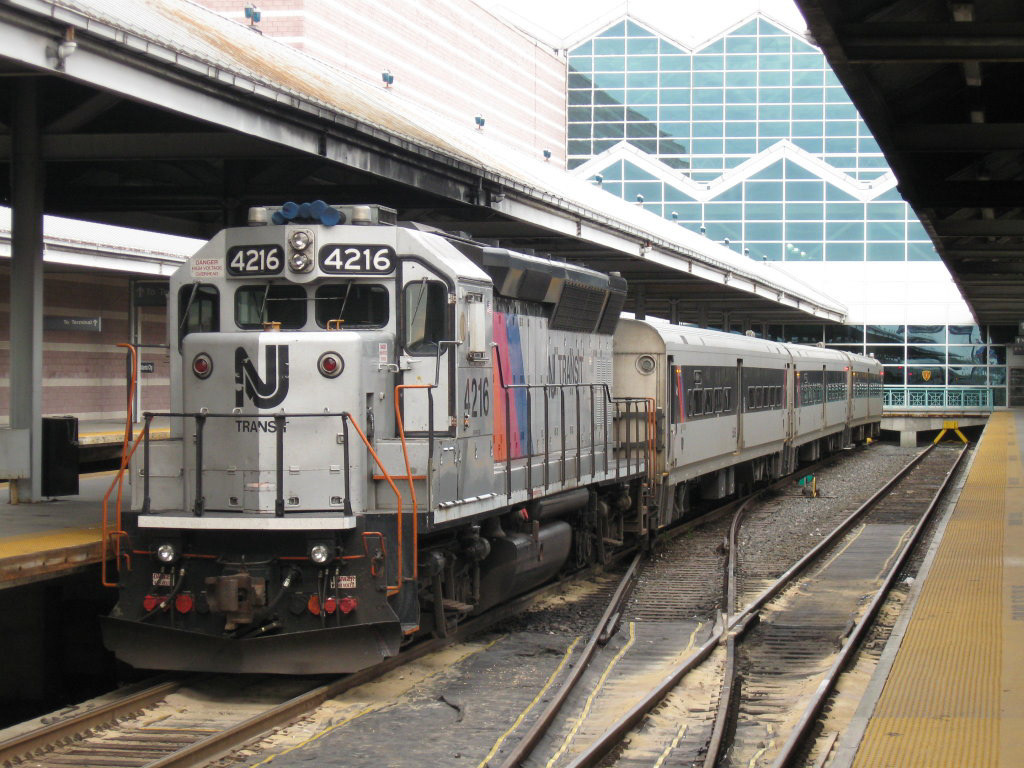 Atlantic City Line NJ Transit service [Atlantic City rail terminal]