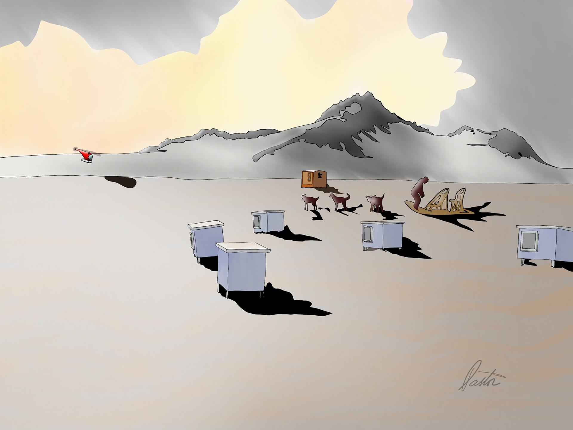2024-08-31 Alaska drawn with Adobe Fresco