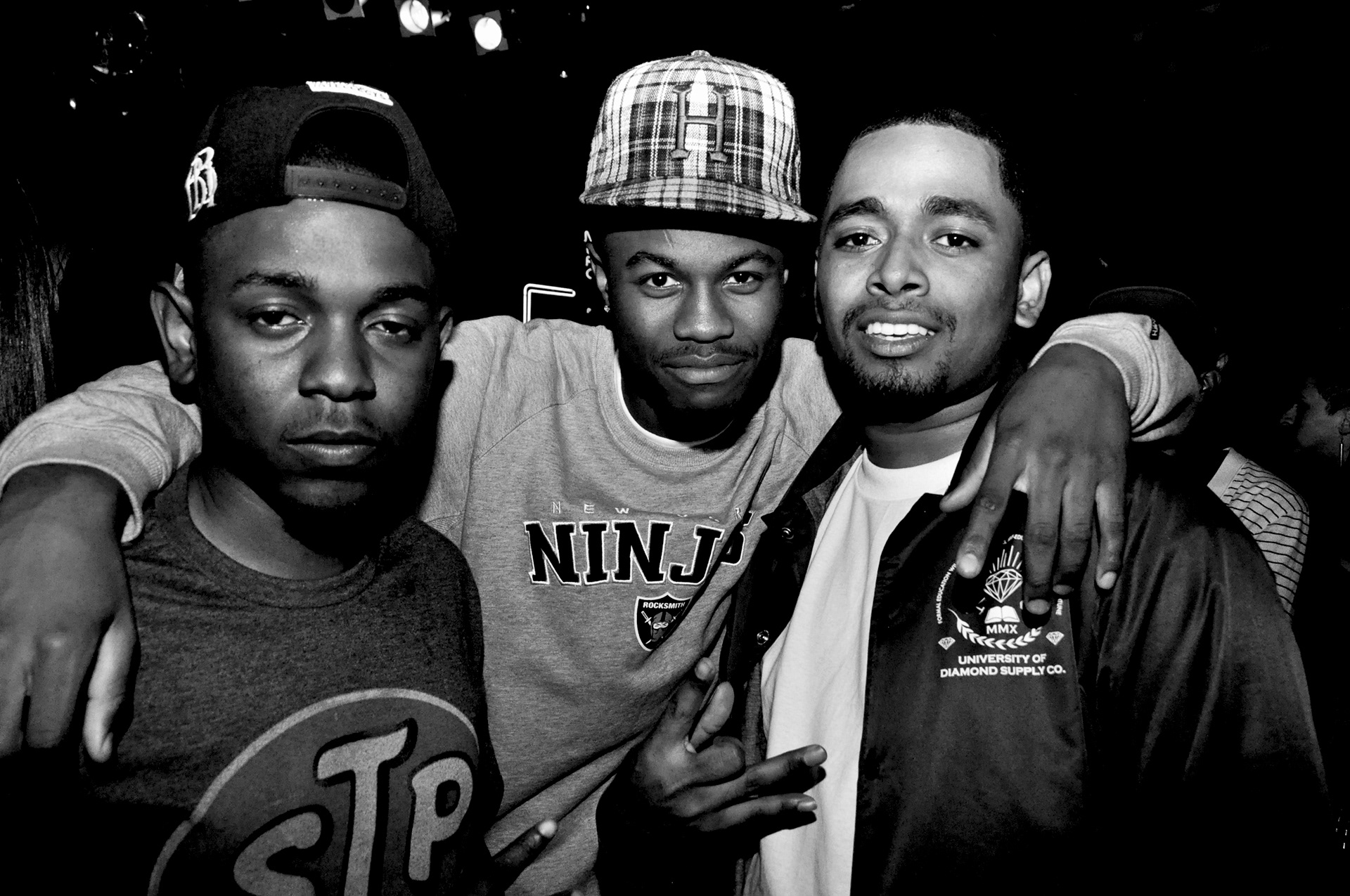 Kendrick Lamar, Casey Veggies and Skeme by Kasey Stokes