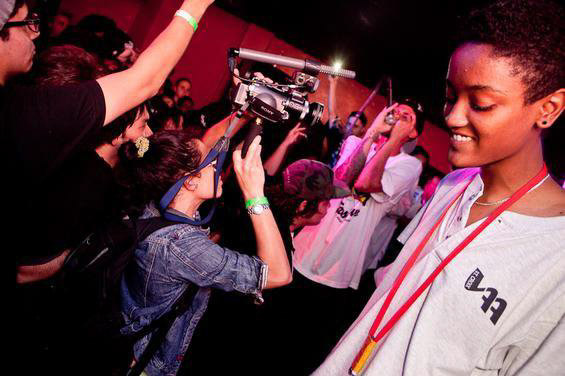 Odd Future performing at Low End Theory