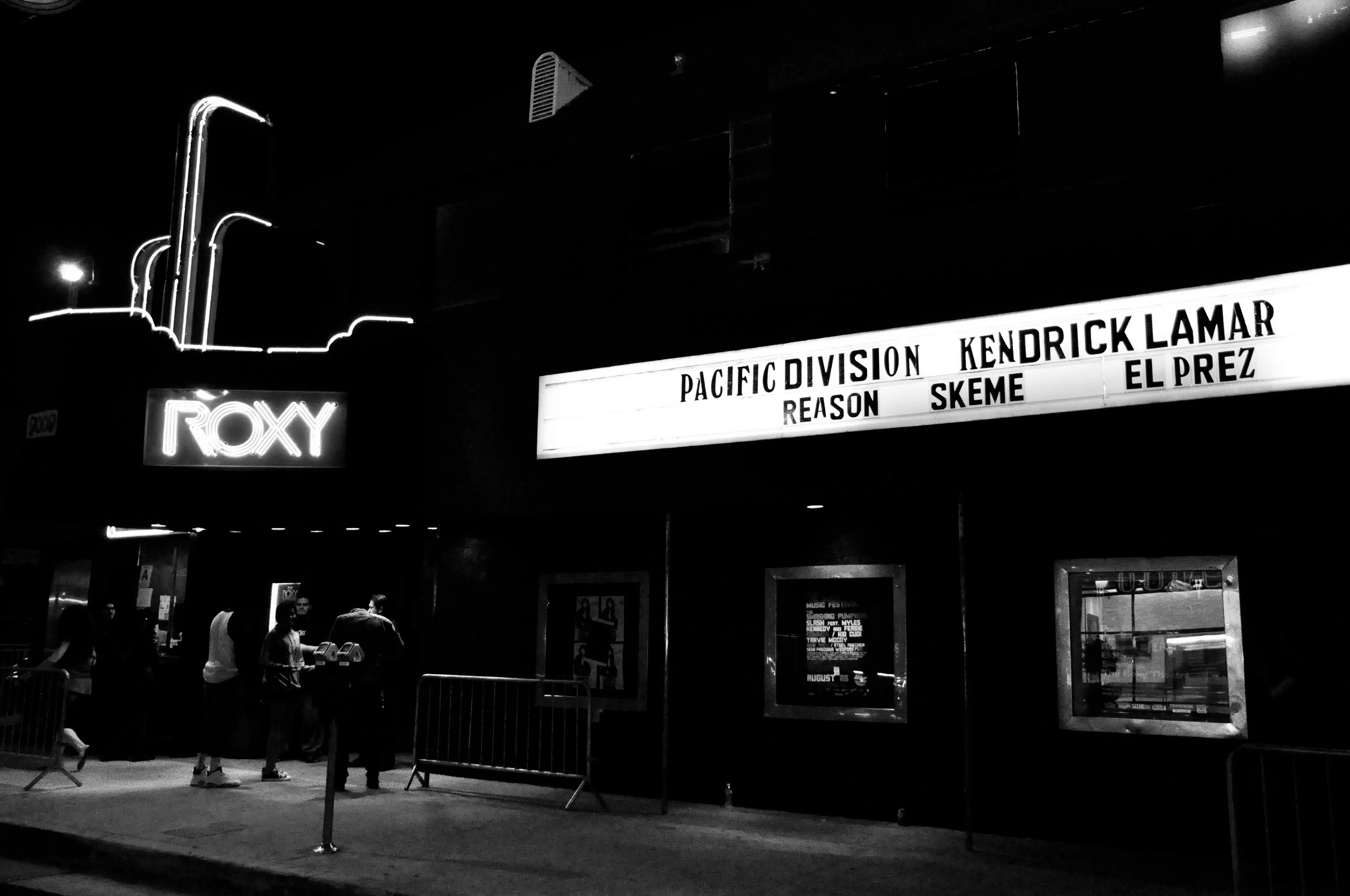 The Roxy marquee by Kasey Stokes