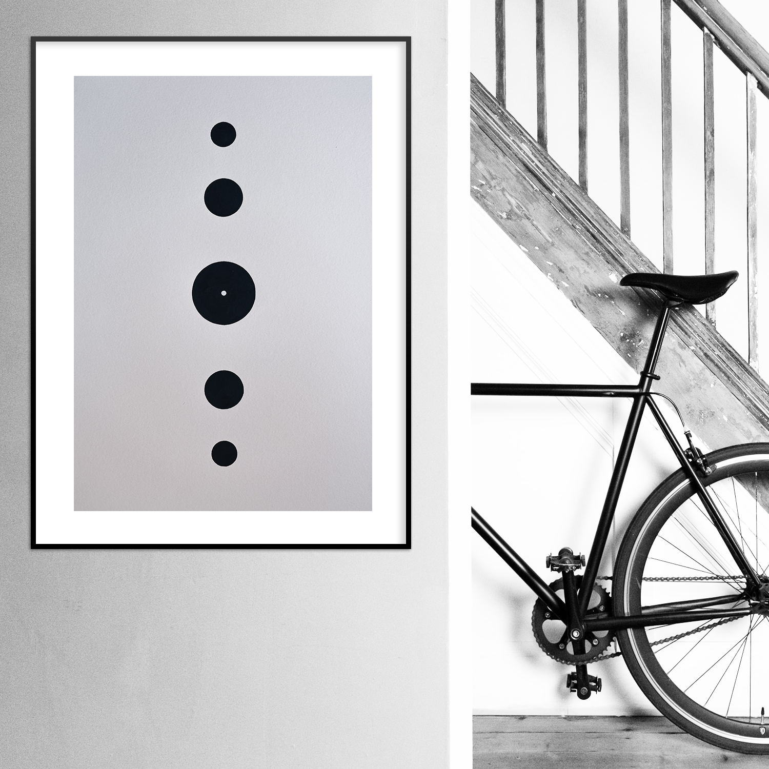 Geometry 05 by Tetiana Gryshchenko. Poster. Interior